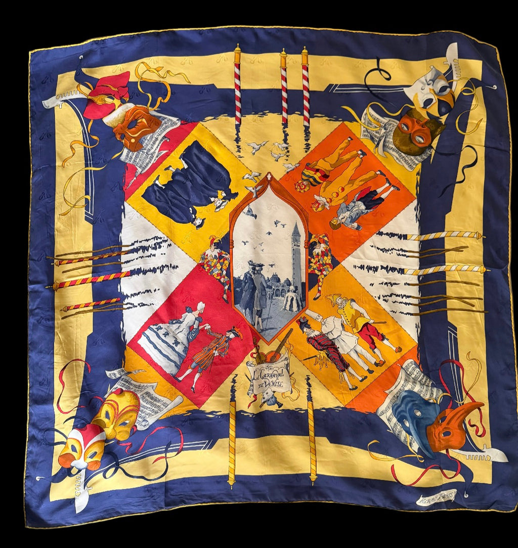 Hermès “Le Carnaval de Venise” Scarf