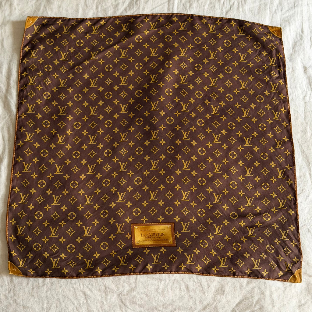 Louis Vuitton Monogram Silk Scarf
