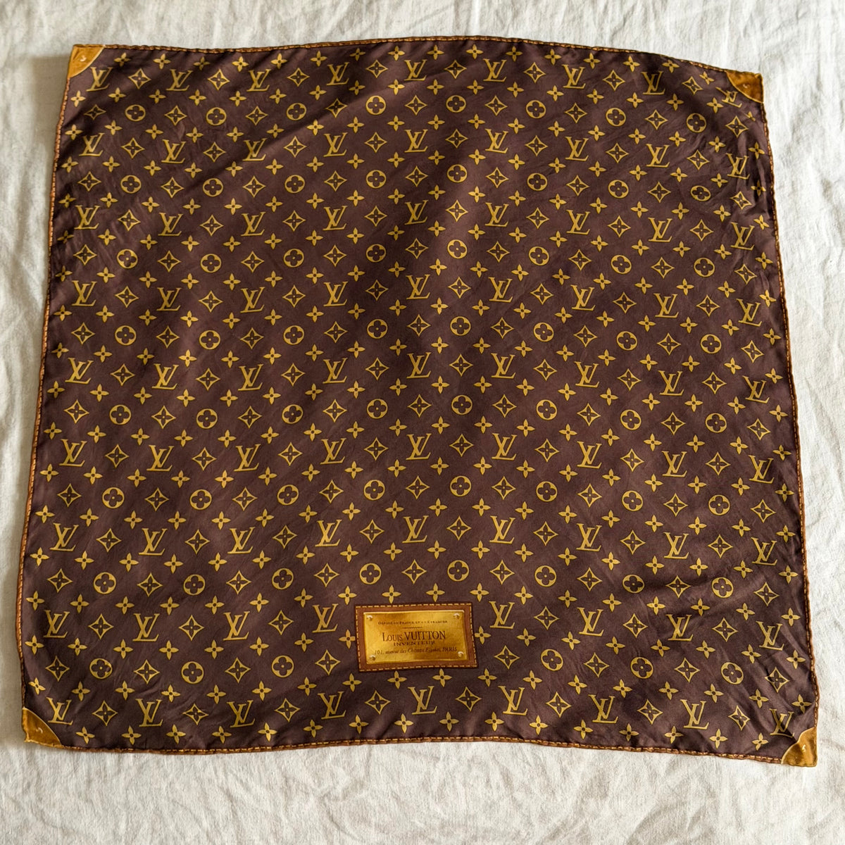 Louis Vuitton Monogram Silk Scarf