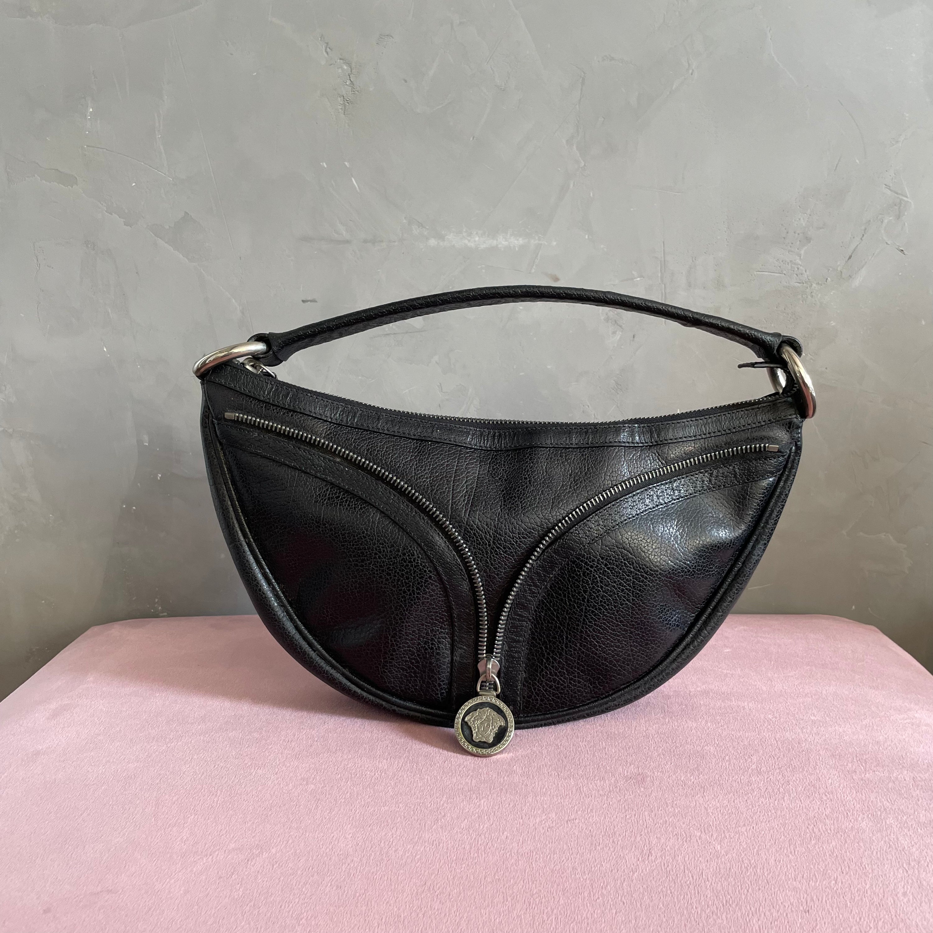 Versace Half Moon Bag