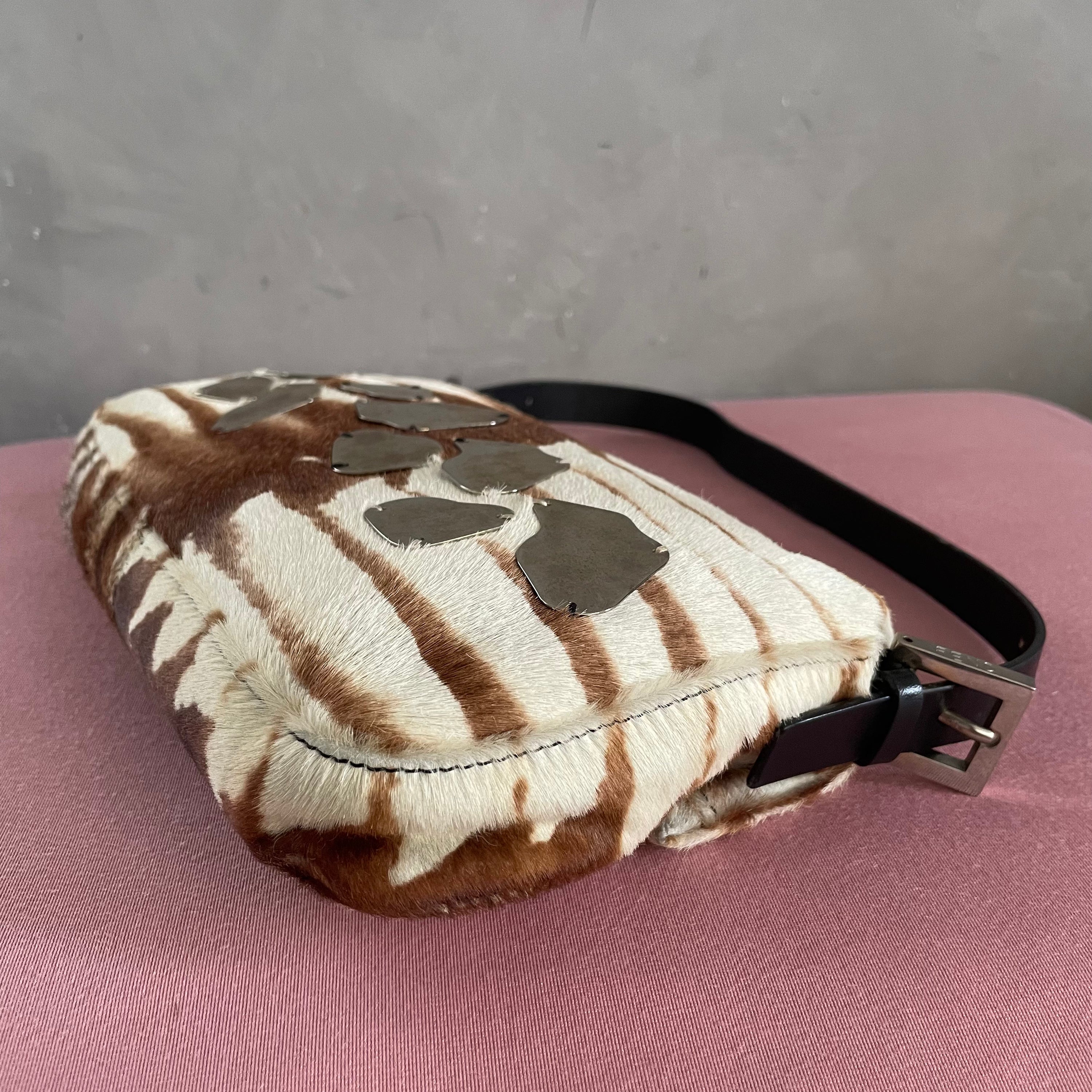 Fendi Limited Baguette: Pony Hair + Mirrors