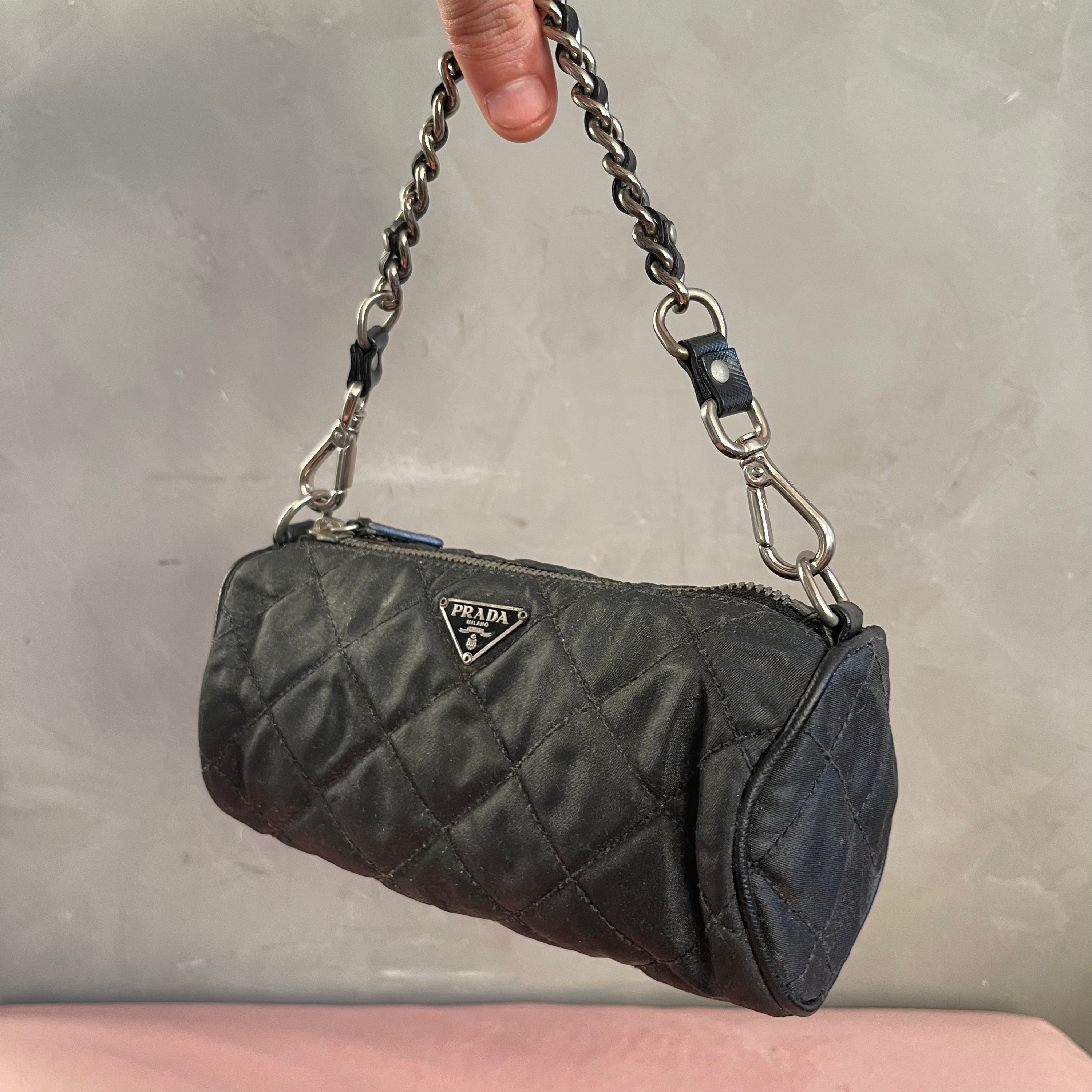 Prada Mini Barrell Bag
