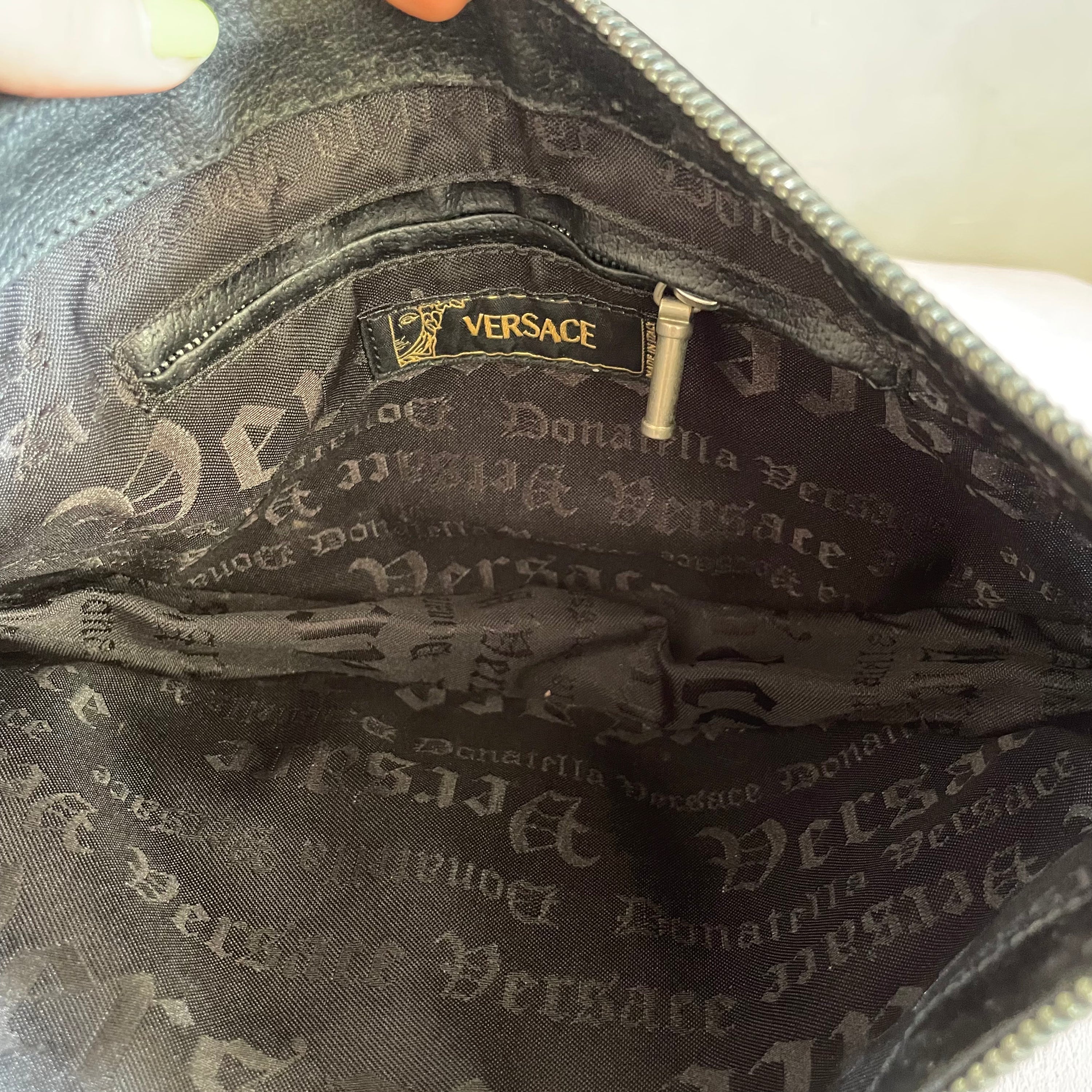 Versace Half Moon Bag