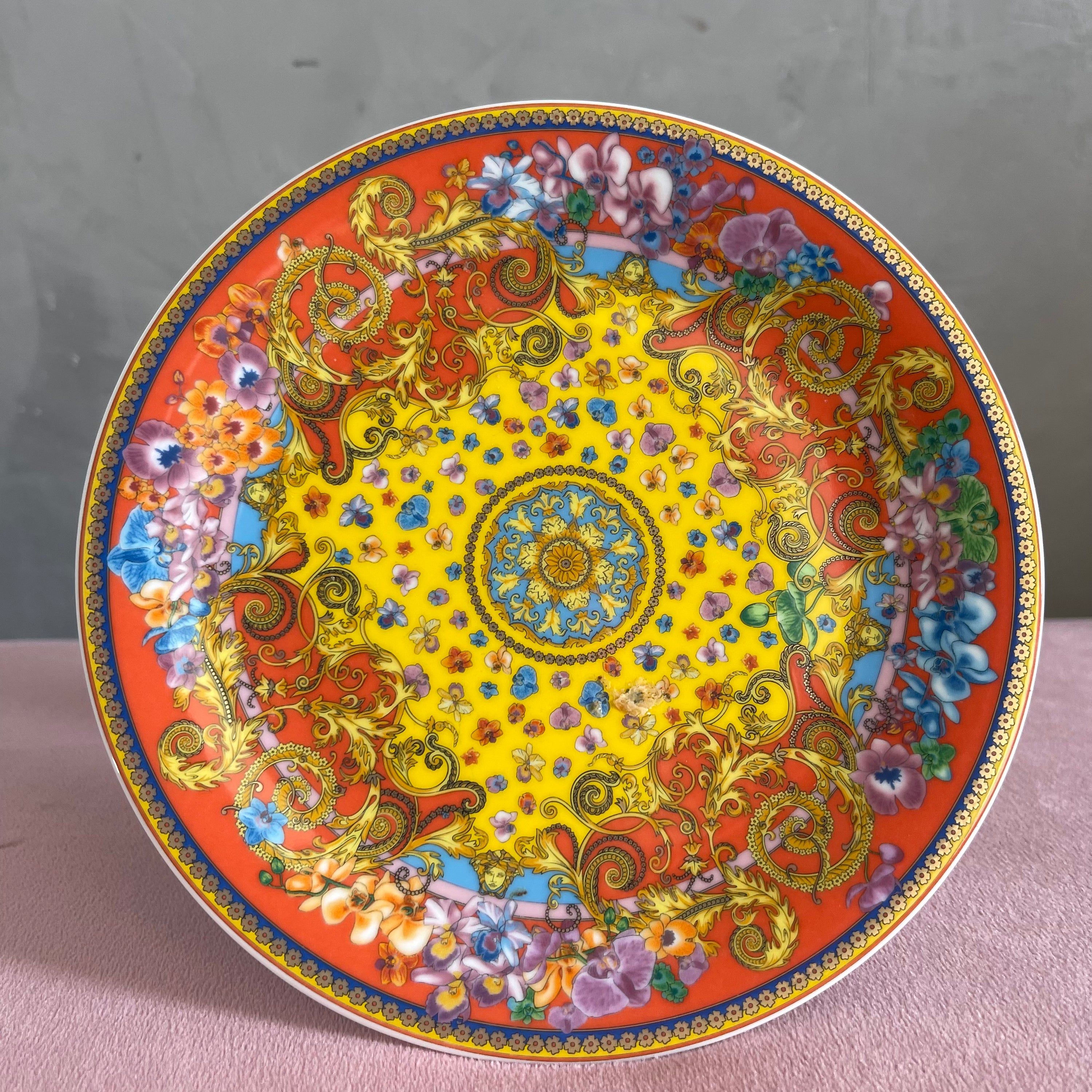 Versace Rosenthal Primavera Plate