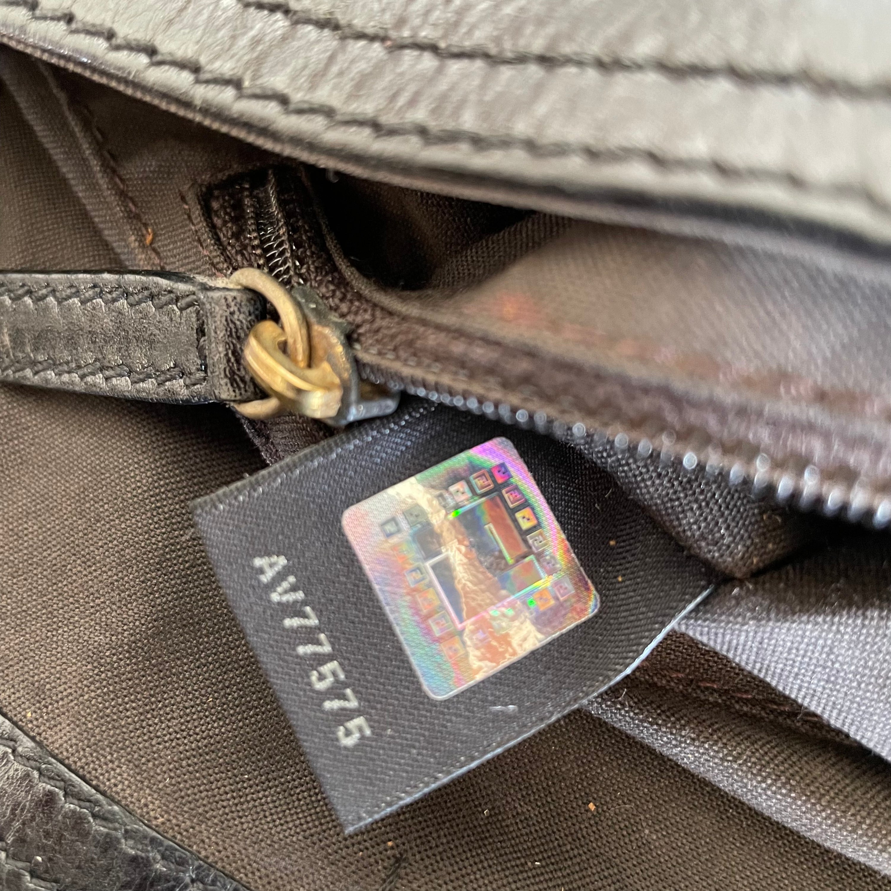Fendi Leather Baguette