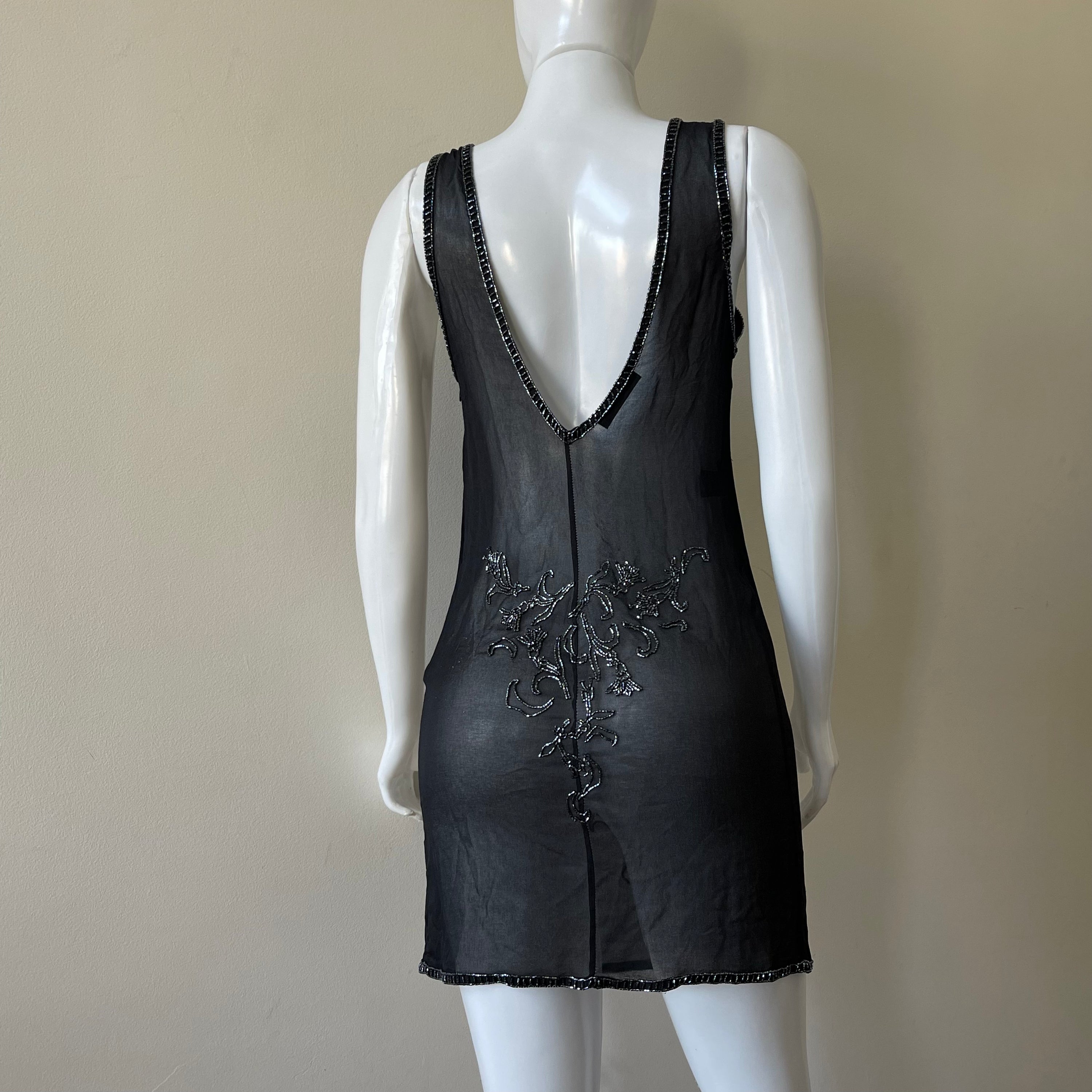 Prada Silk Embroided Dress