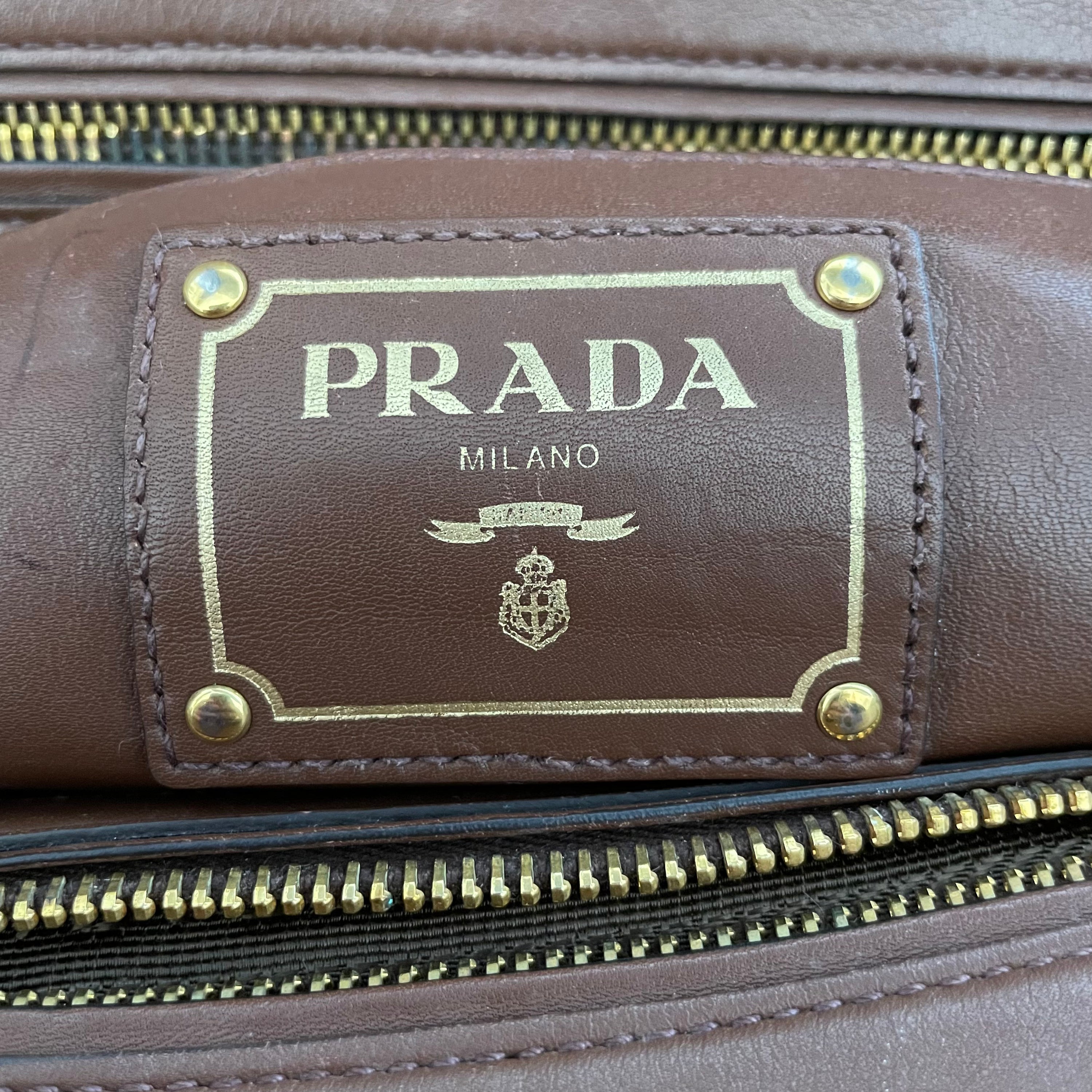 Prada Brown Tote Bag