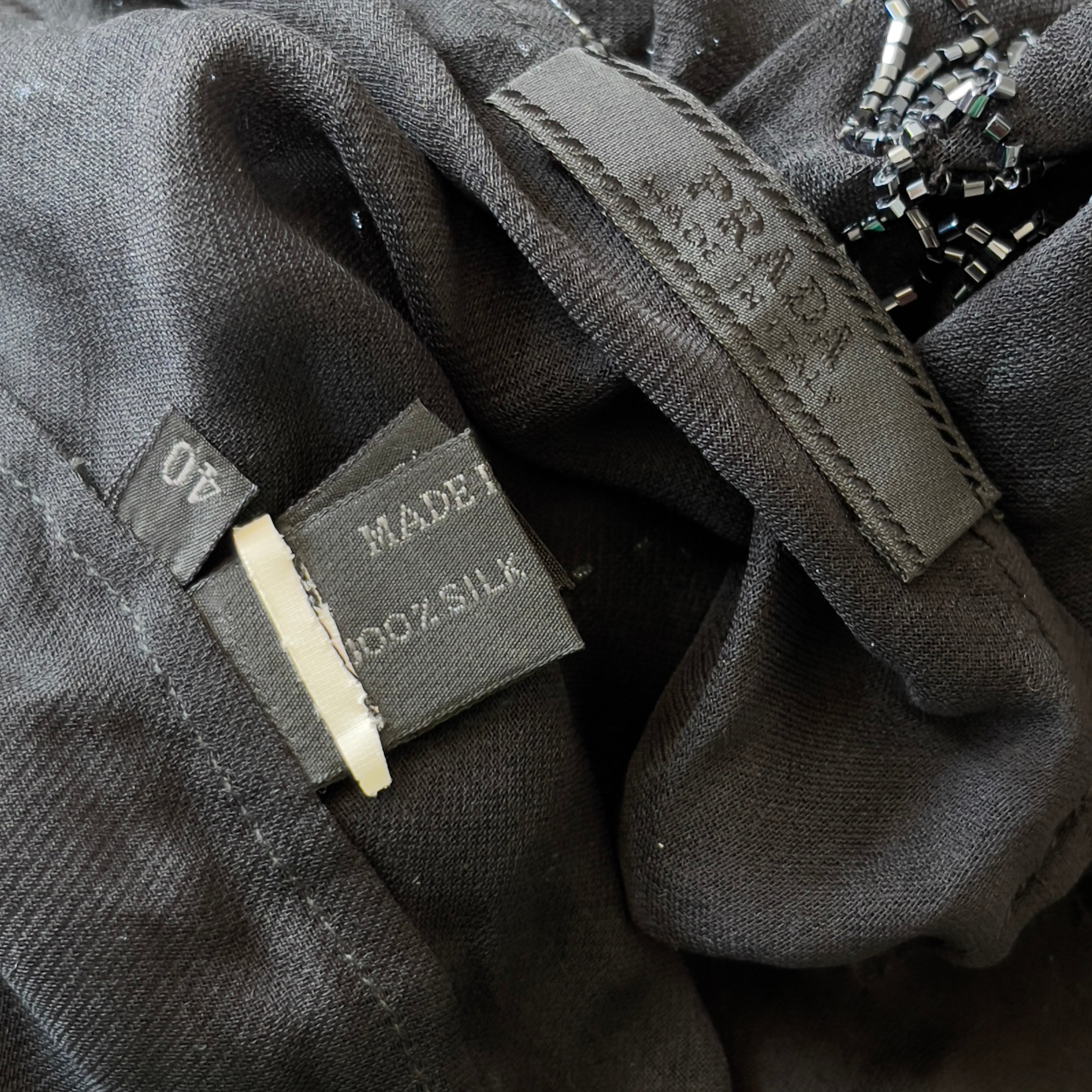 Prada Silk Embroided Dress