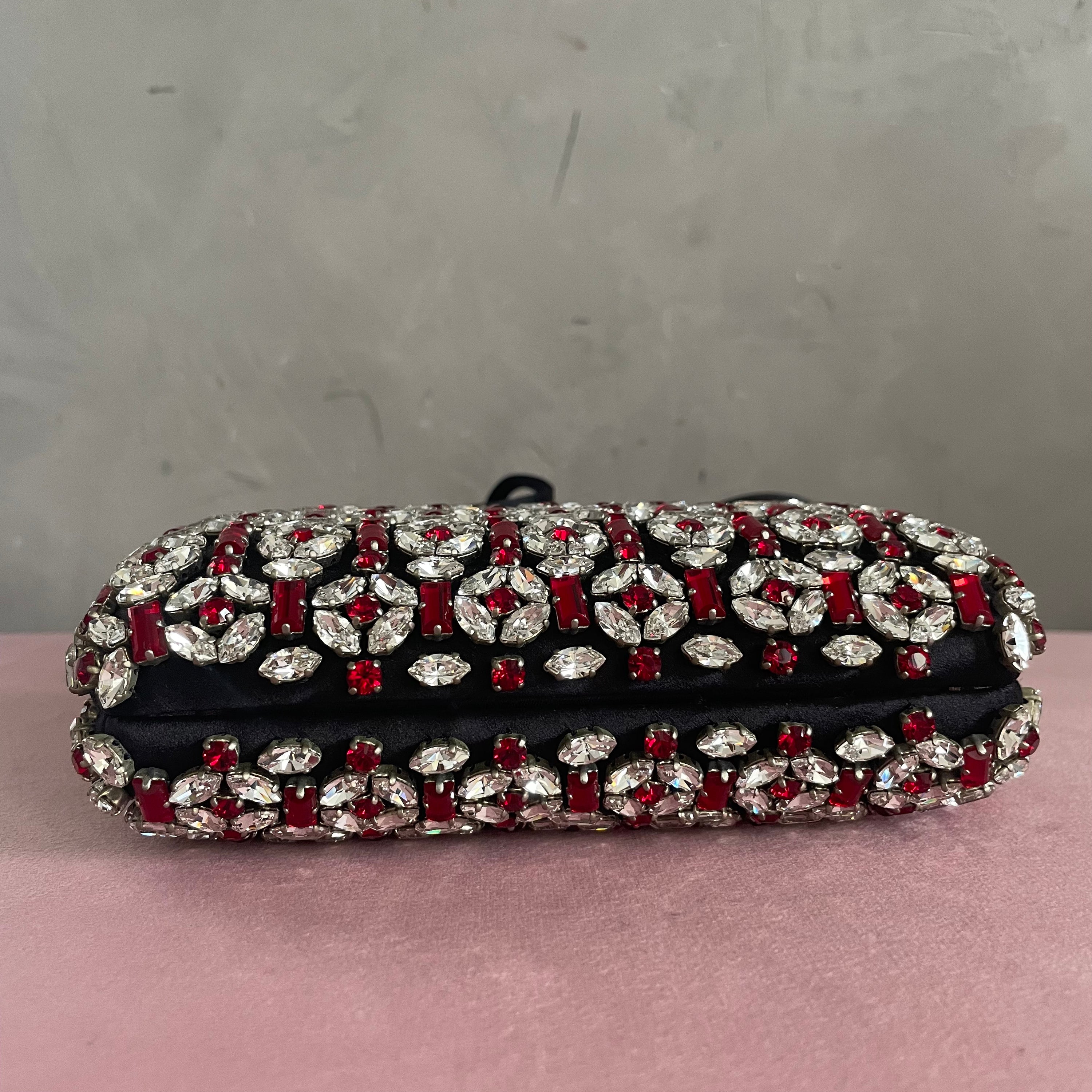 Prada Crystal Clutch