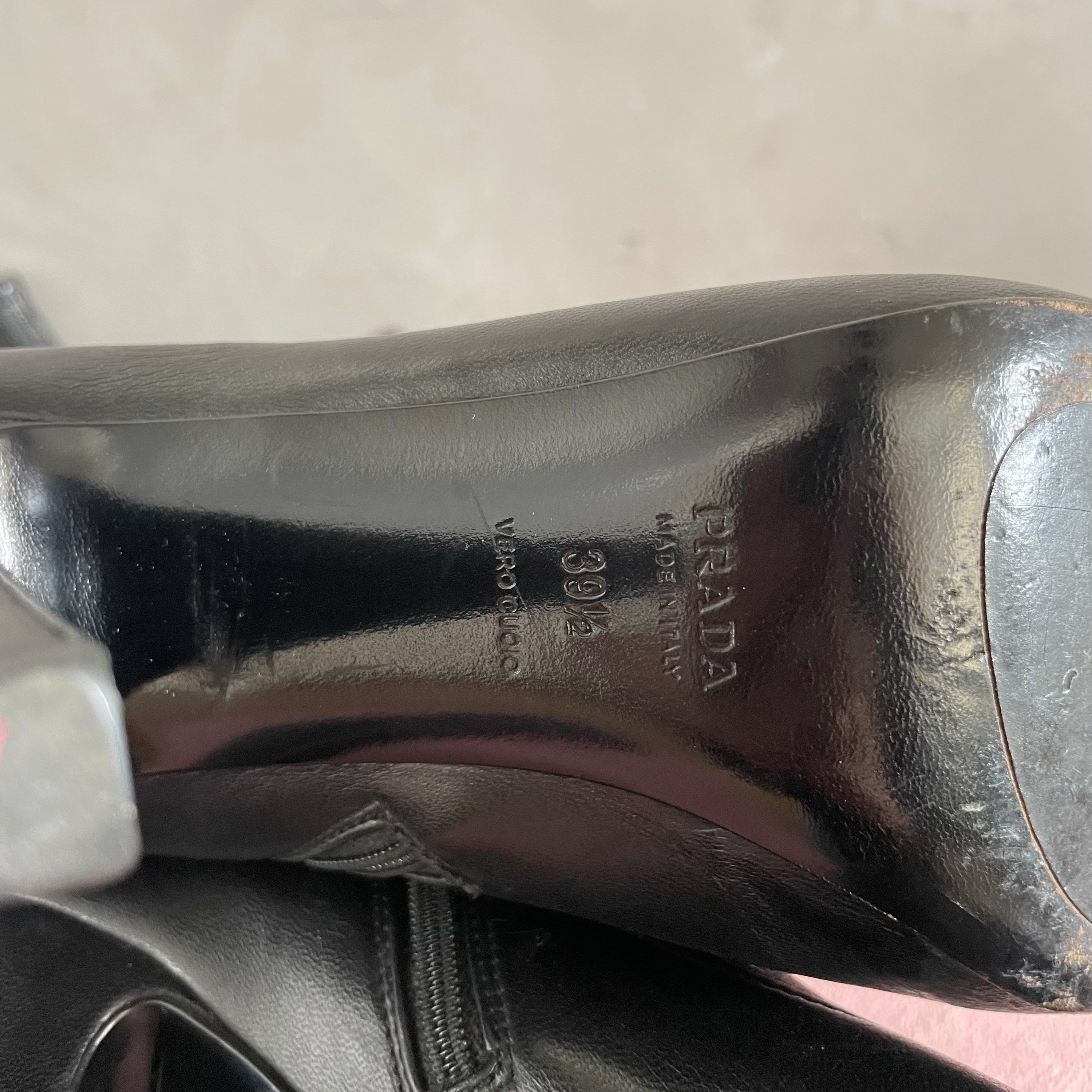 Prada Leather Boots