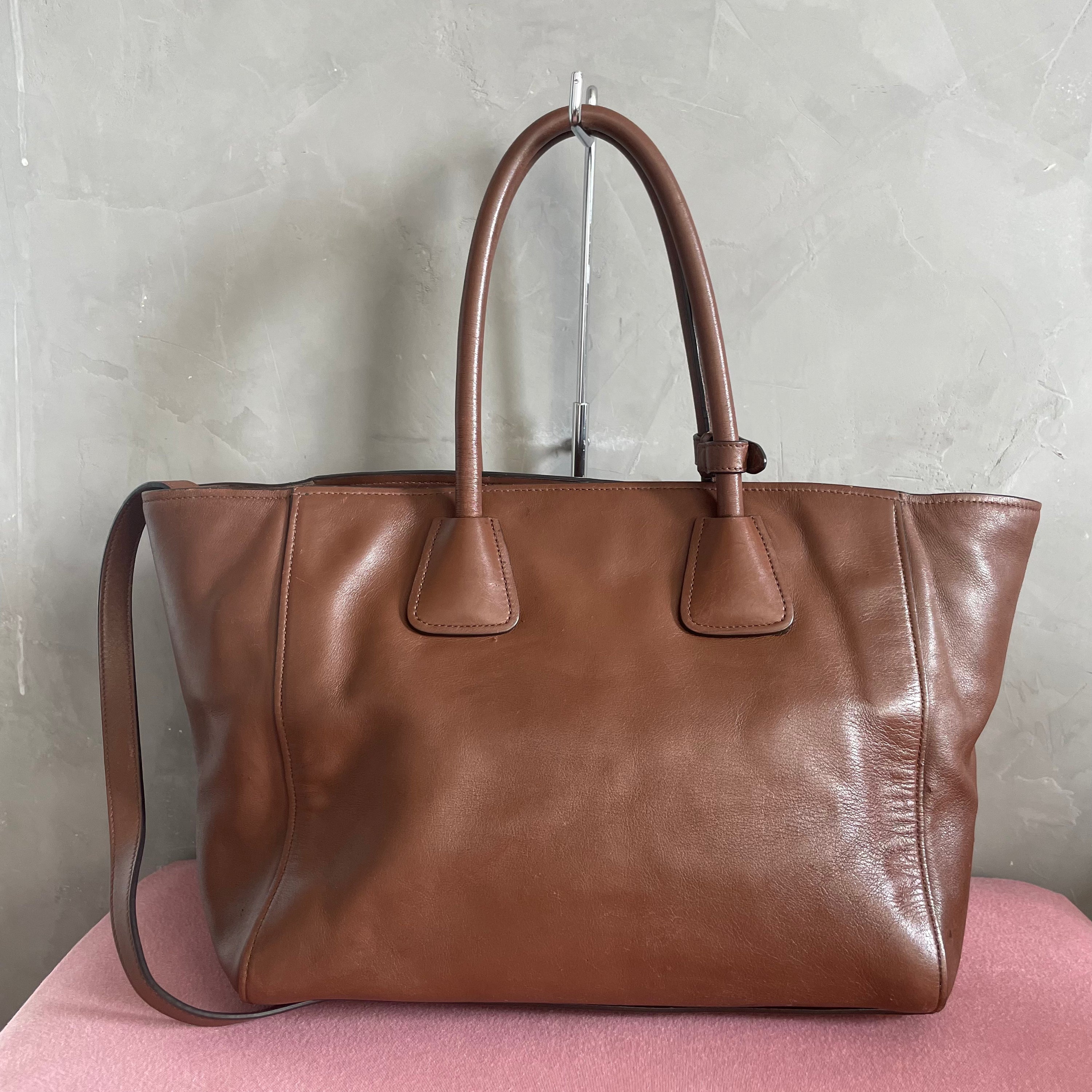 Prada Brown Tote Bag