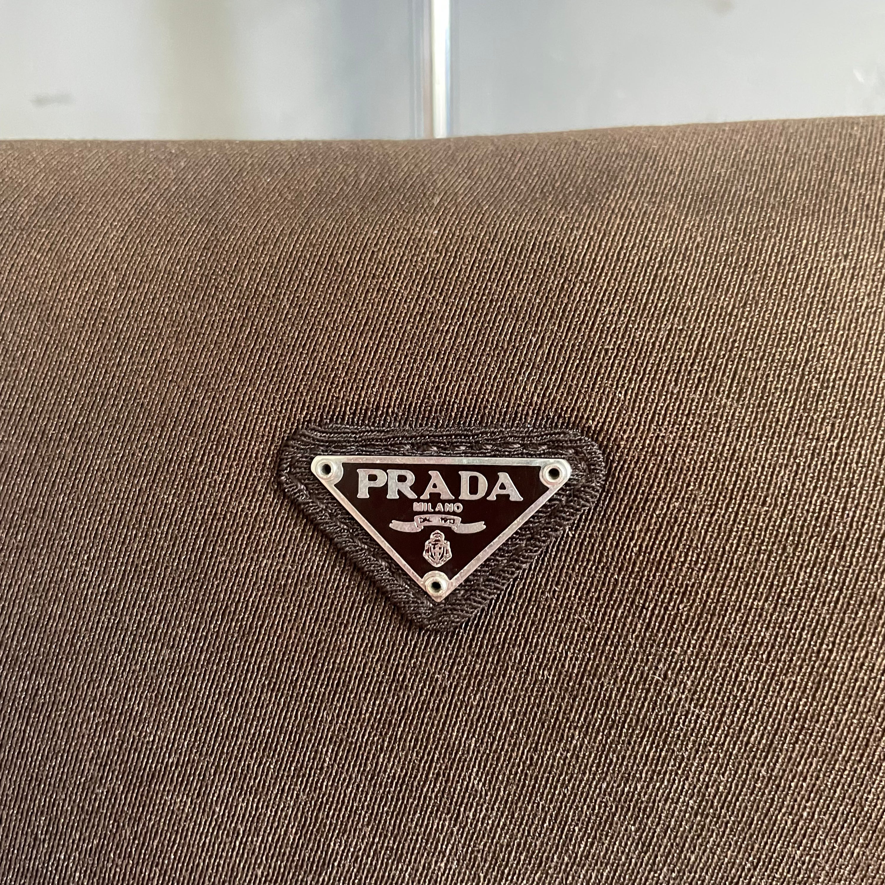 Prada Acrylic Brown Bag