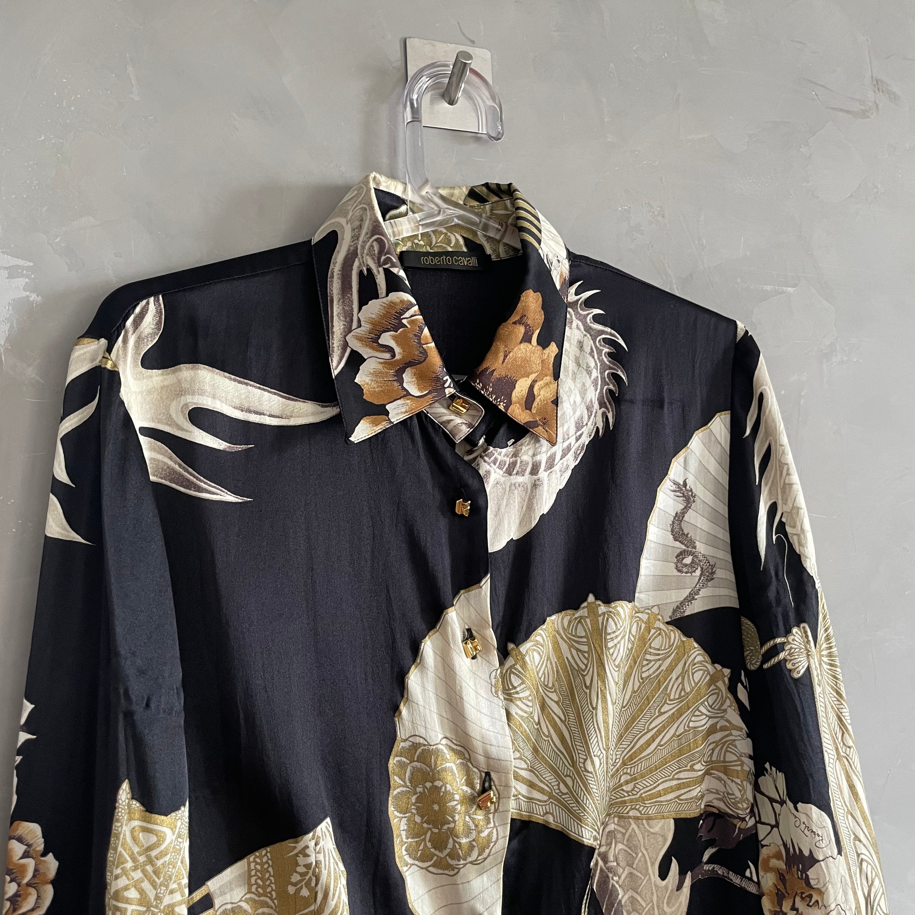 Roberto Cavalli Silk Shirt