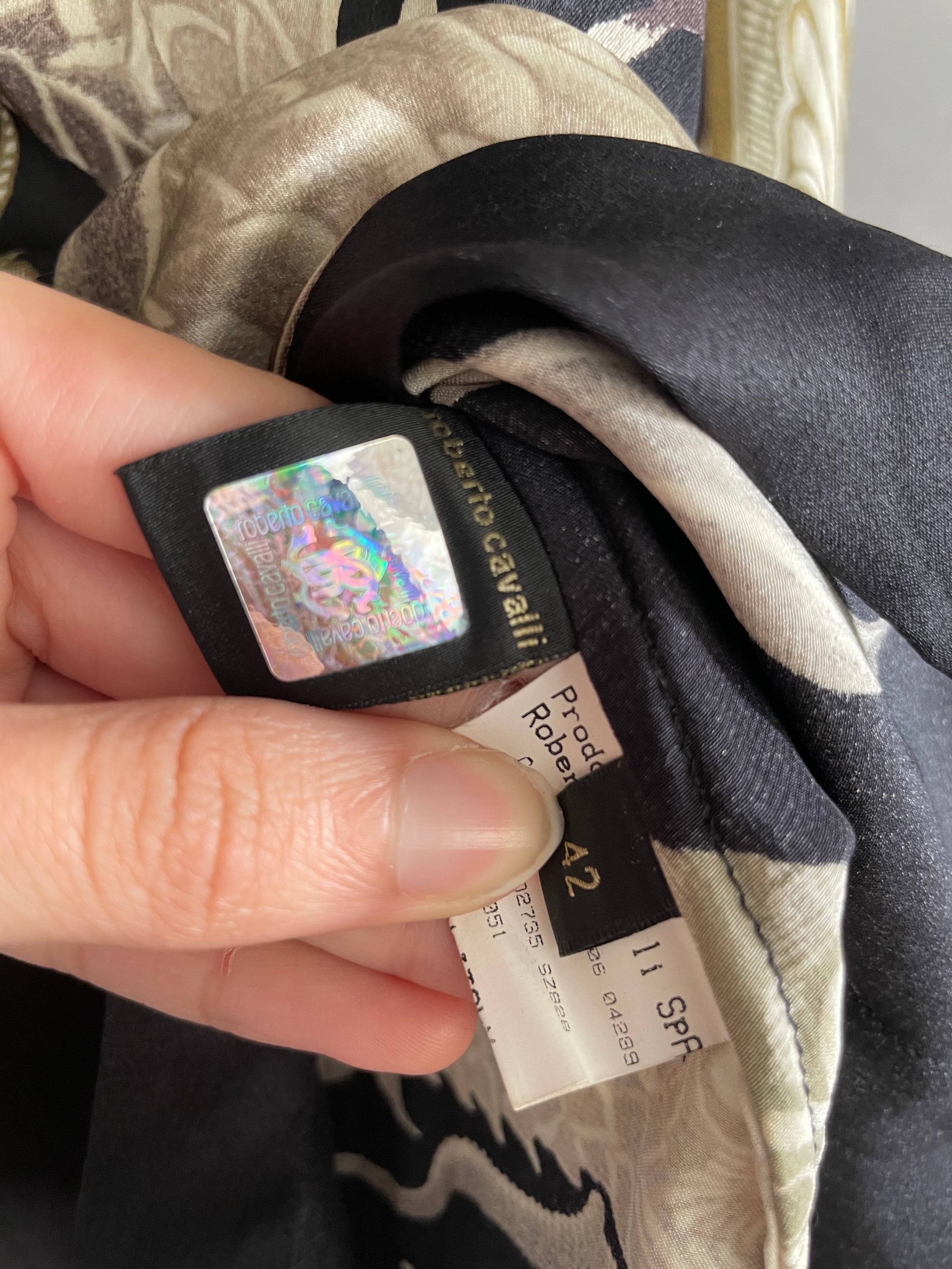 Roberto Cavalli Silk Shirt