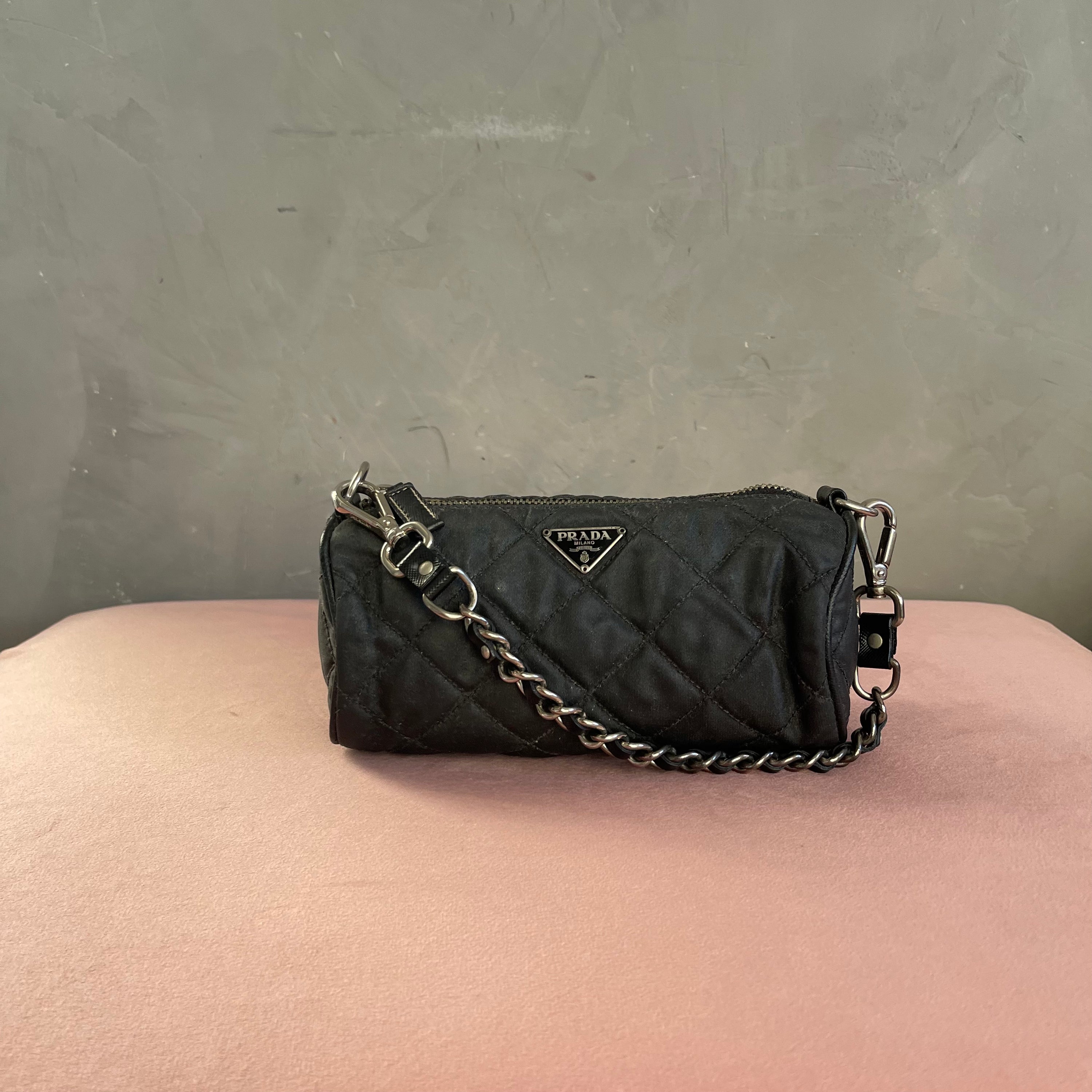 Prada Mini Barrell Bag