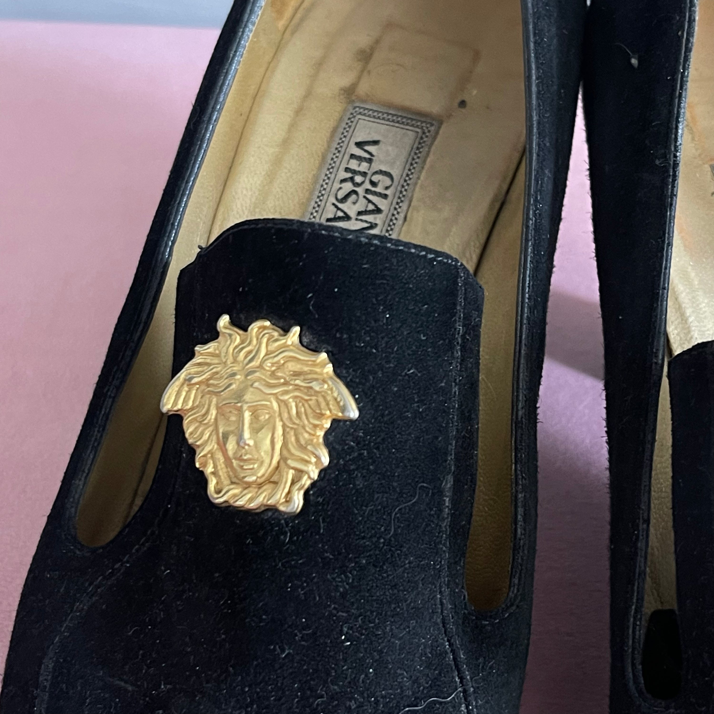 Gianni Versace Medusa Heels