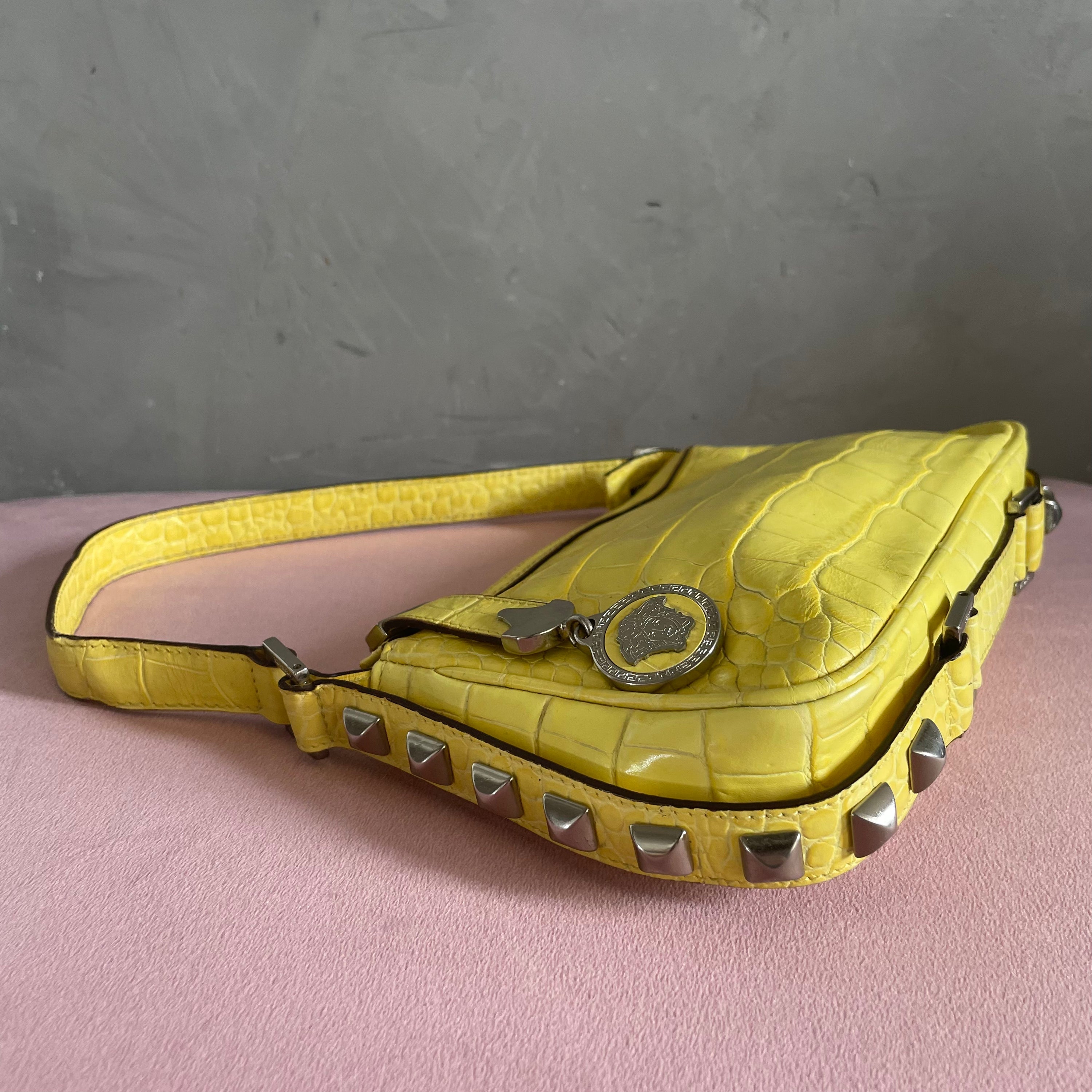 Versace Yellow Medusa Pochette