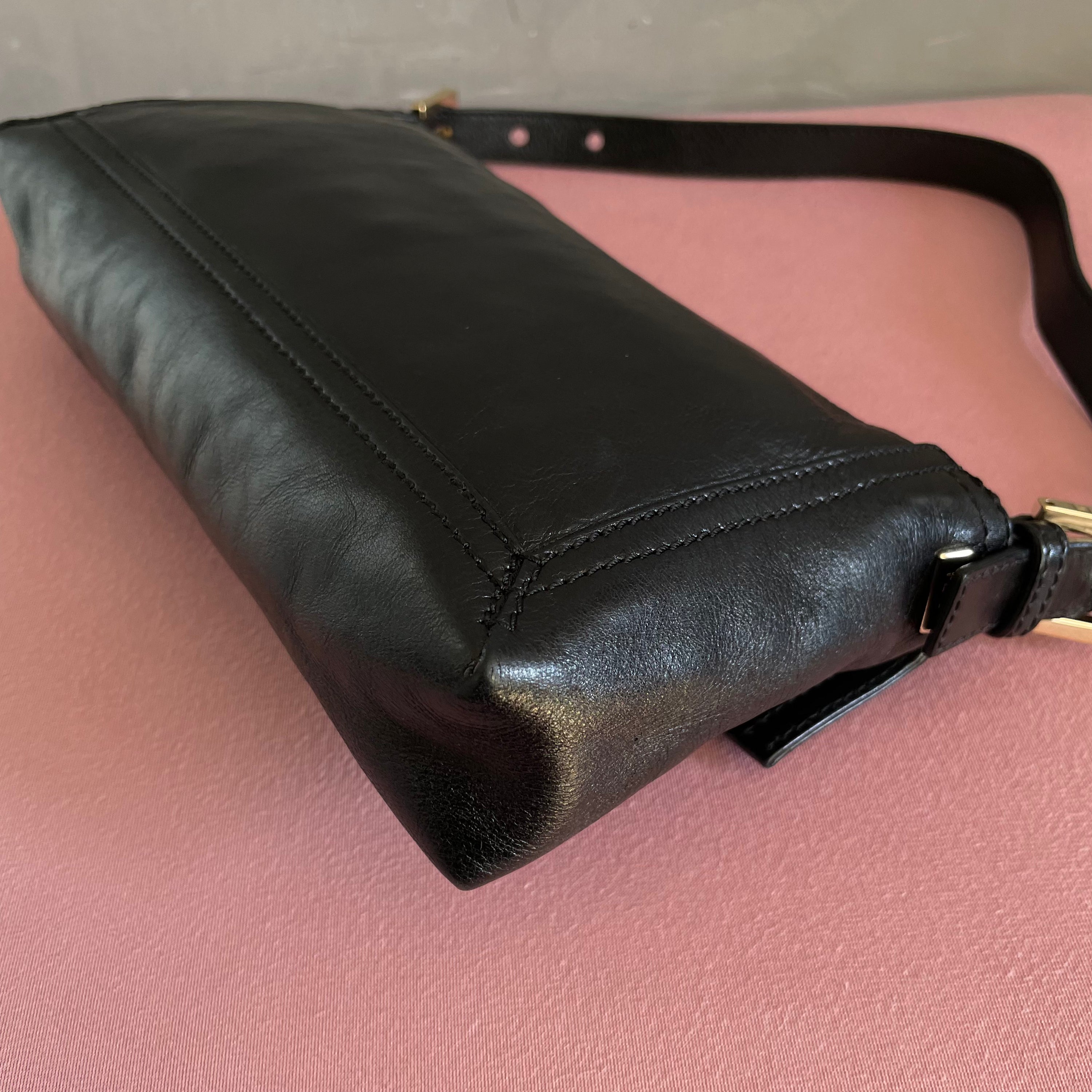 Fendi Leather Baguette
