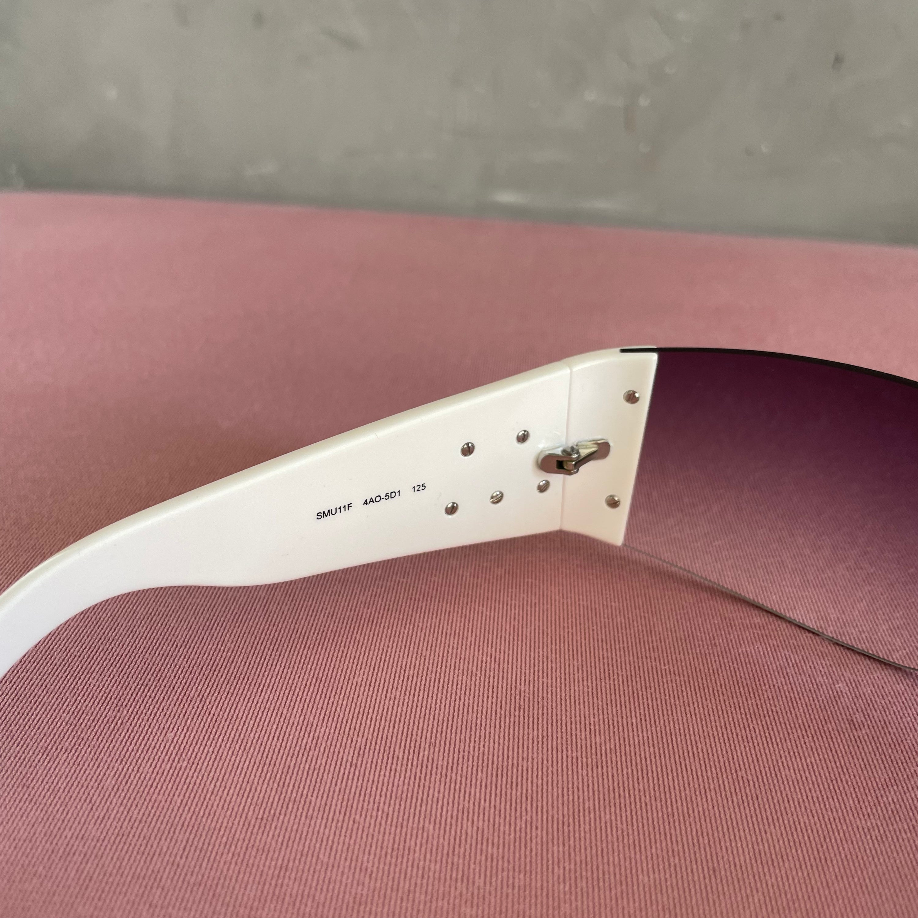 Miu Miu SMU11F White Sunglasses