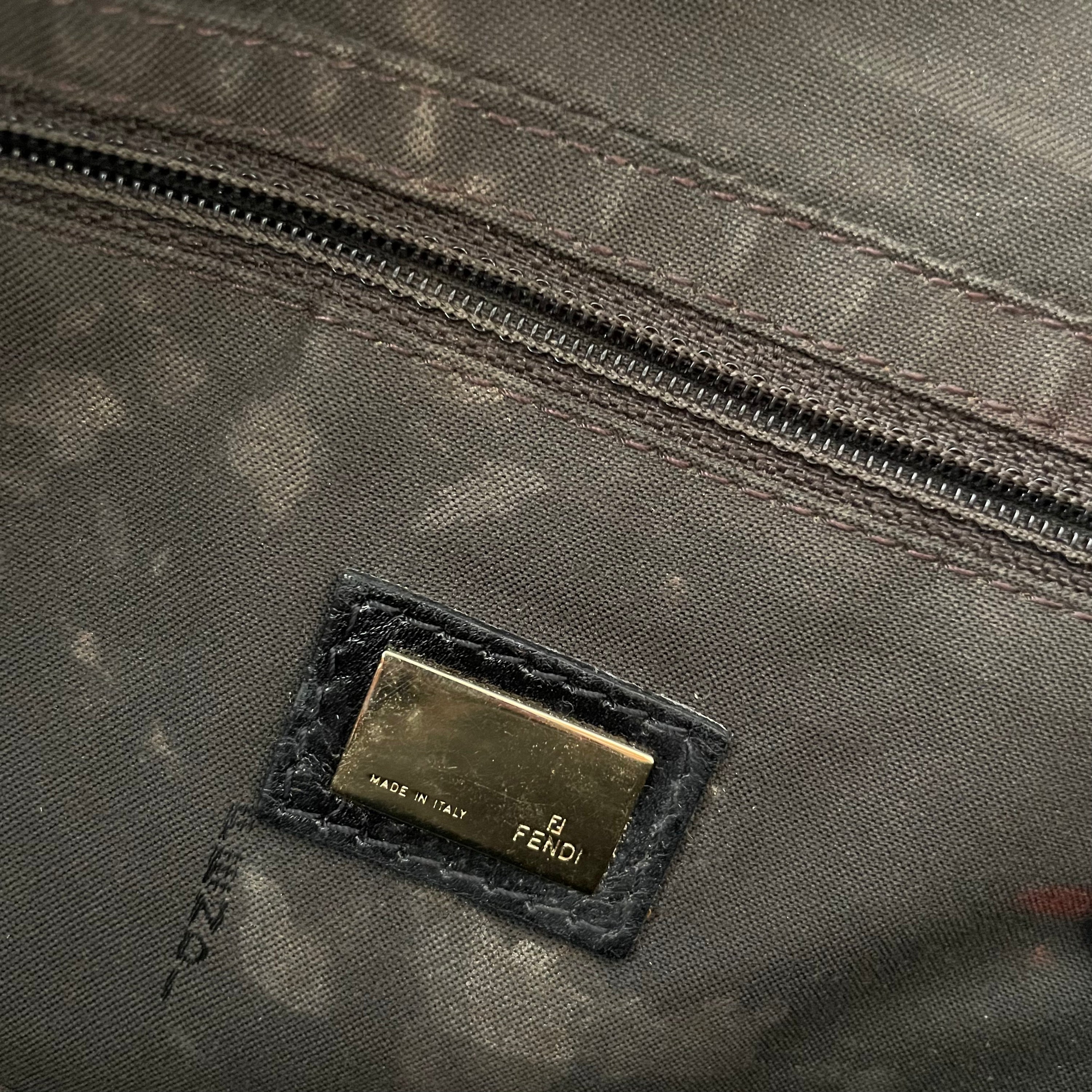Fendi Leather Baguette