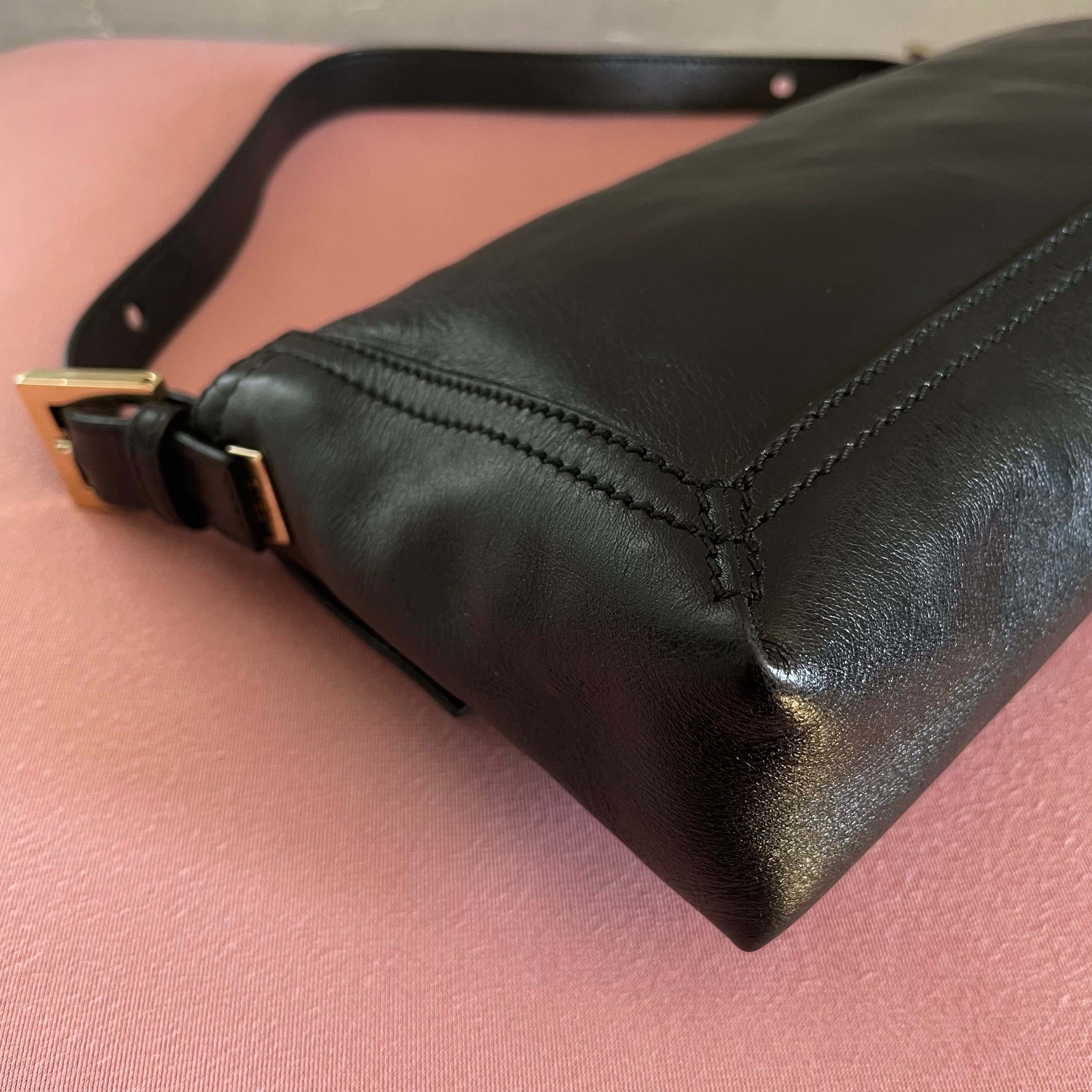 Fendi Leather Baguette