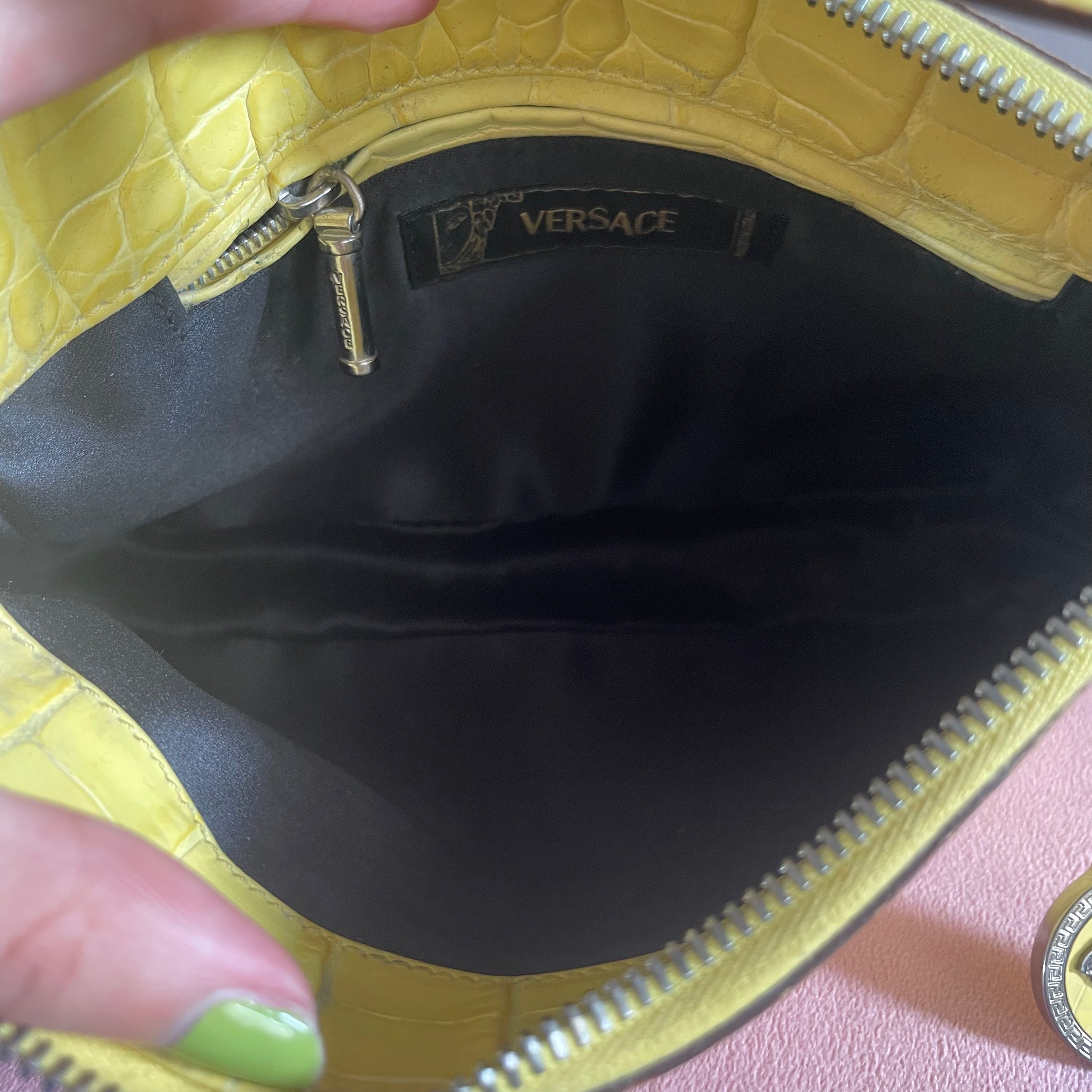 Versace Yellow Medusa Pochette