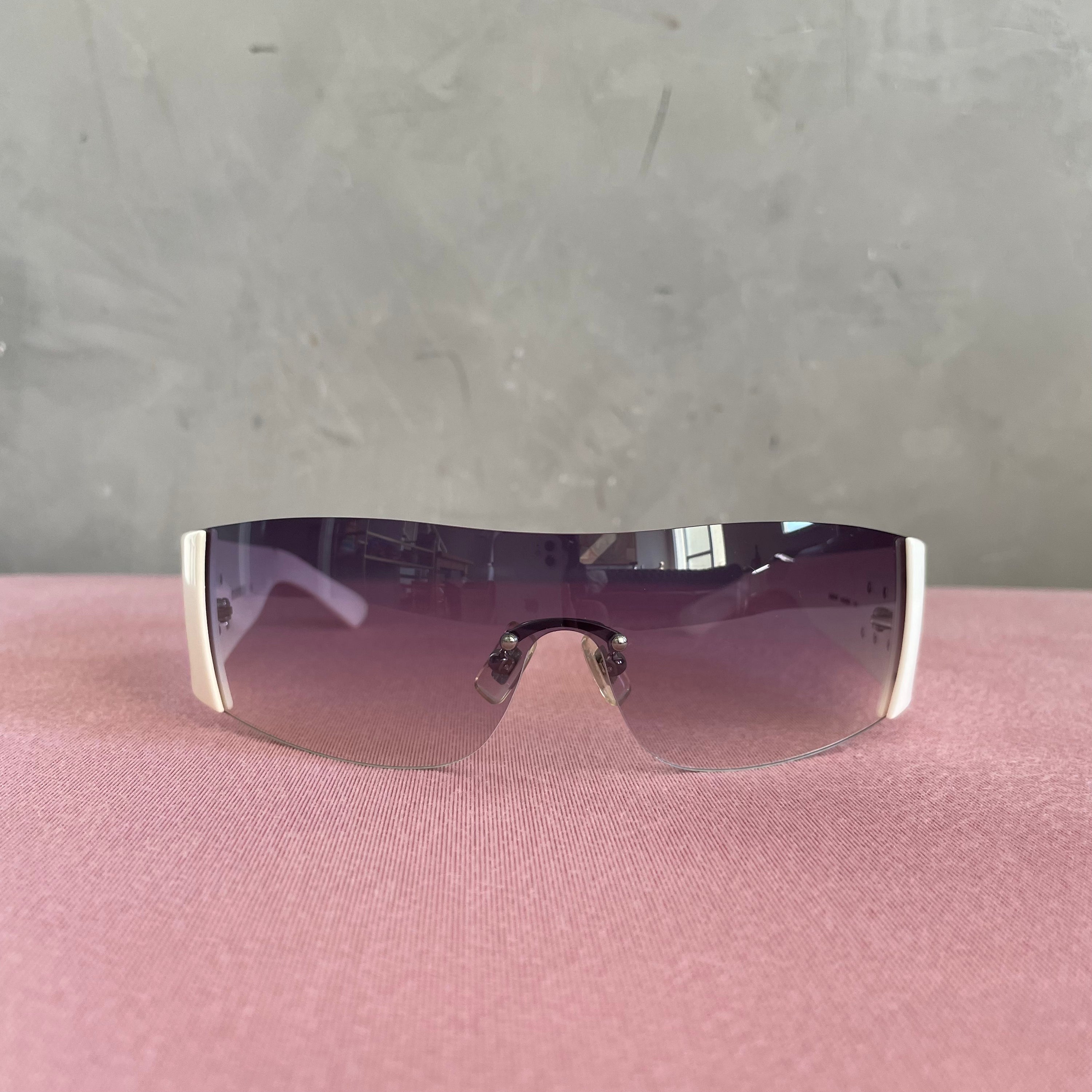 Miu Miu SMU11F White Sunglasses