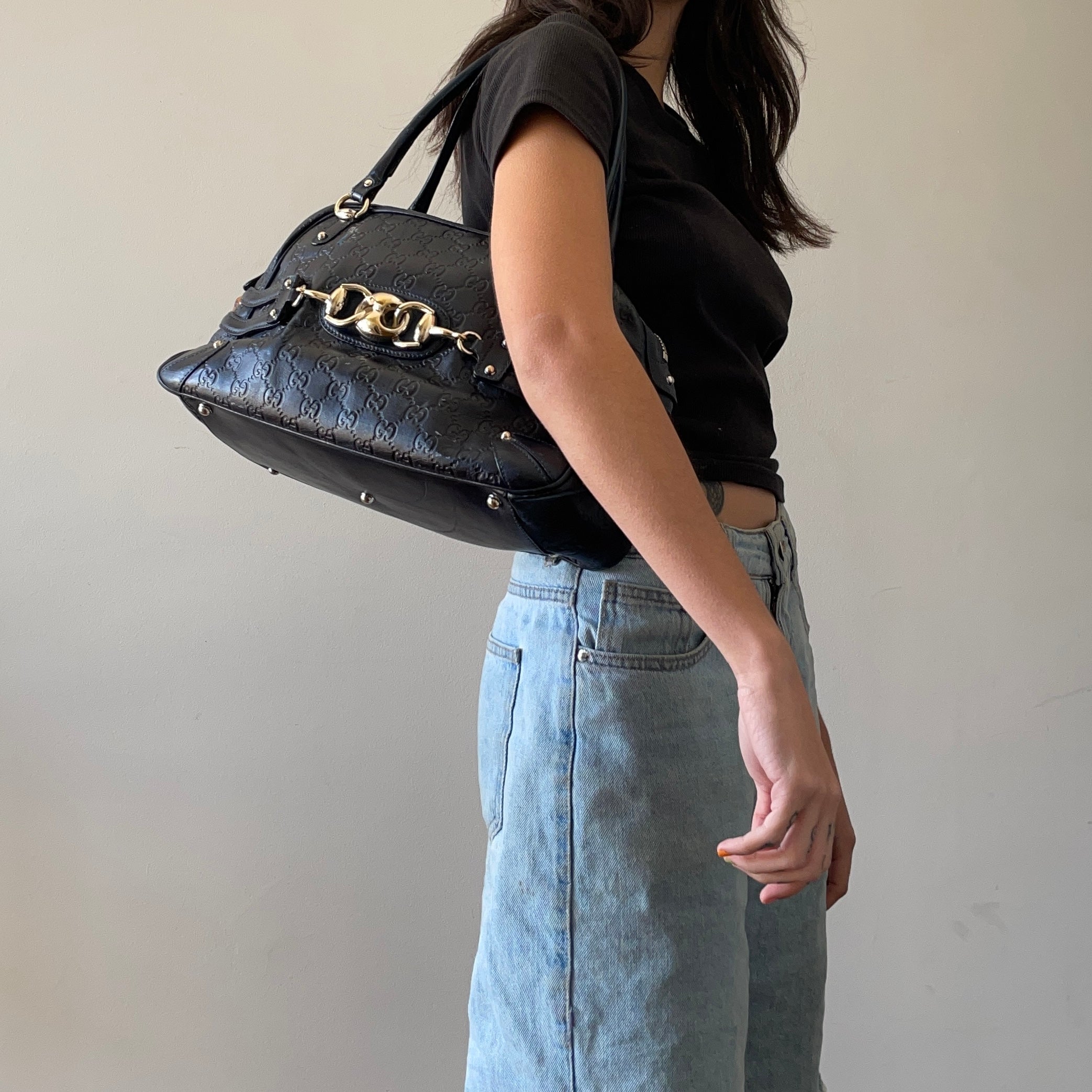 Gucci Horsebit shoulder Bag