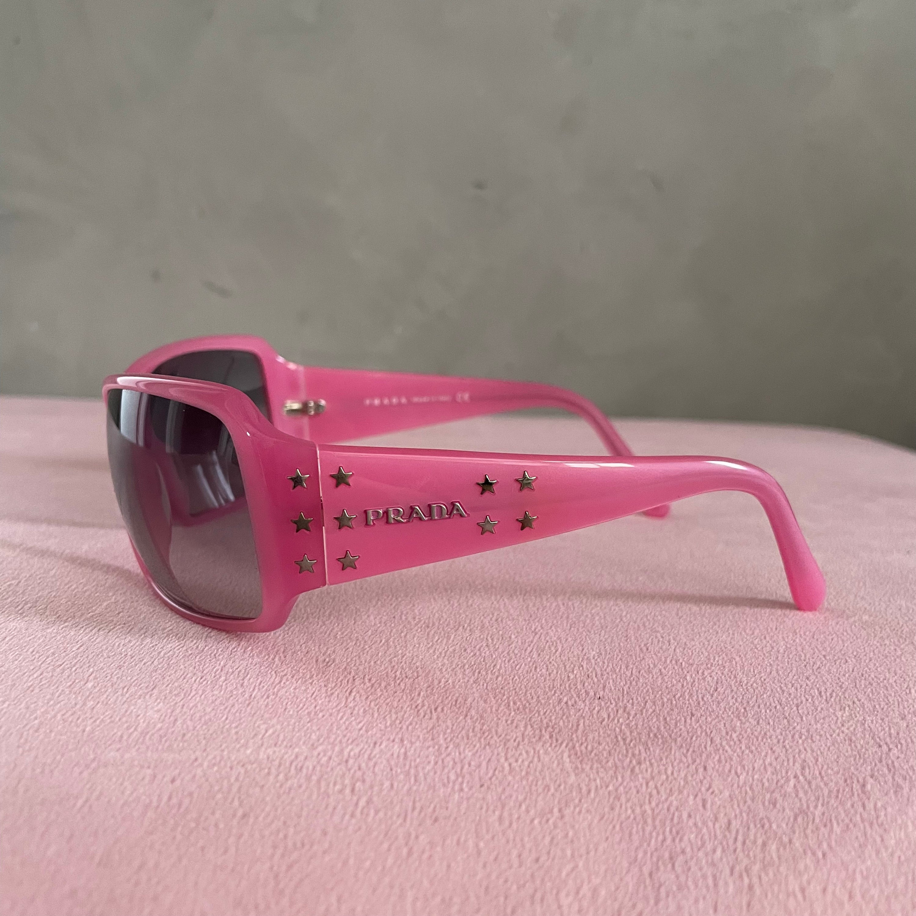 Prada Pink Stars SPR19G Sunglasses