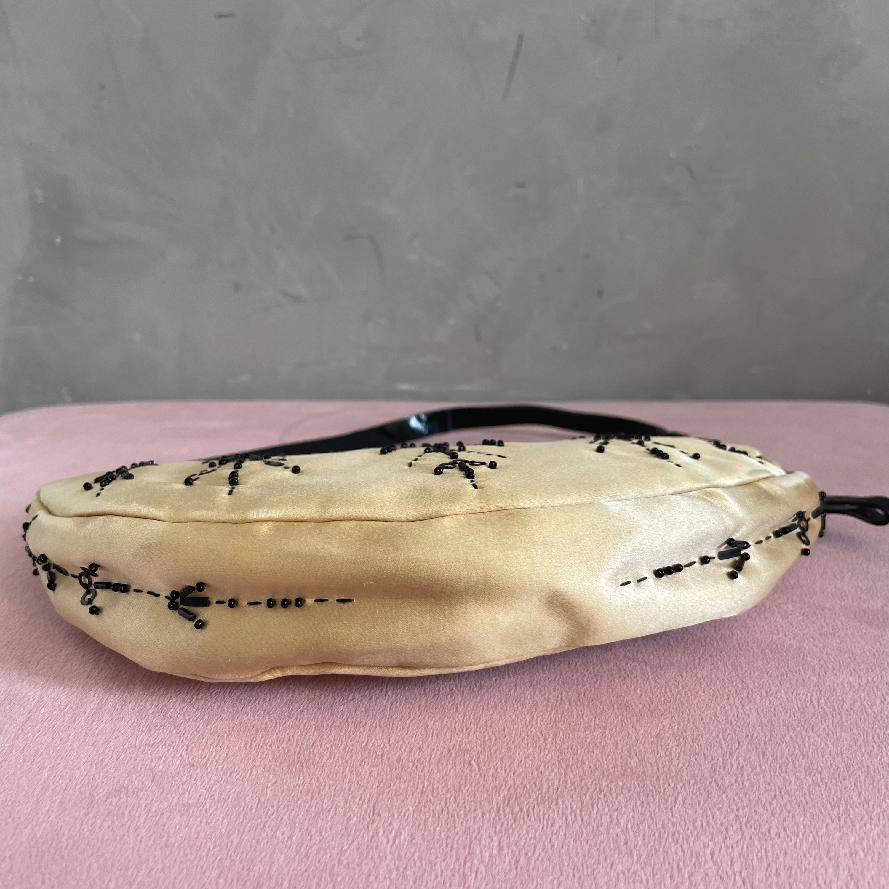 Prada Satin Embroided Bag