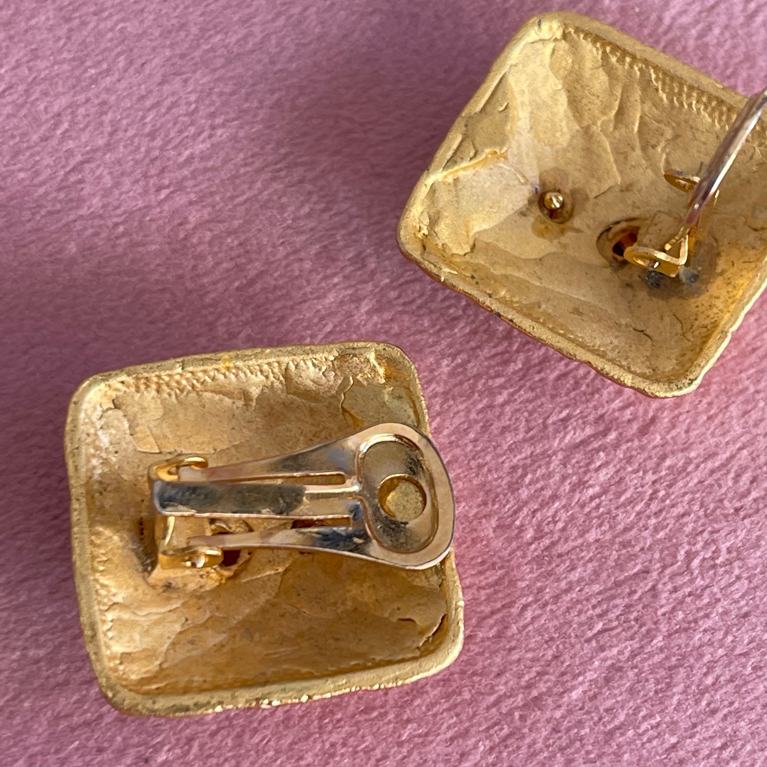 Chanel Clip On Earrings