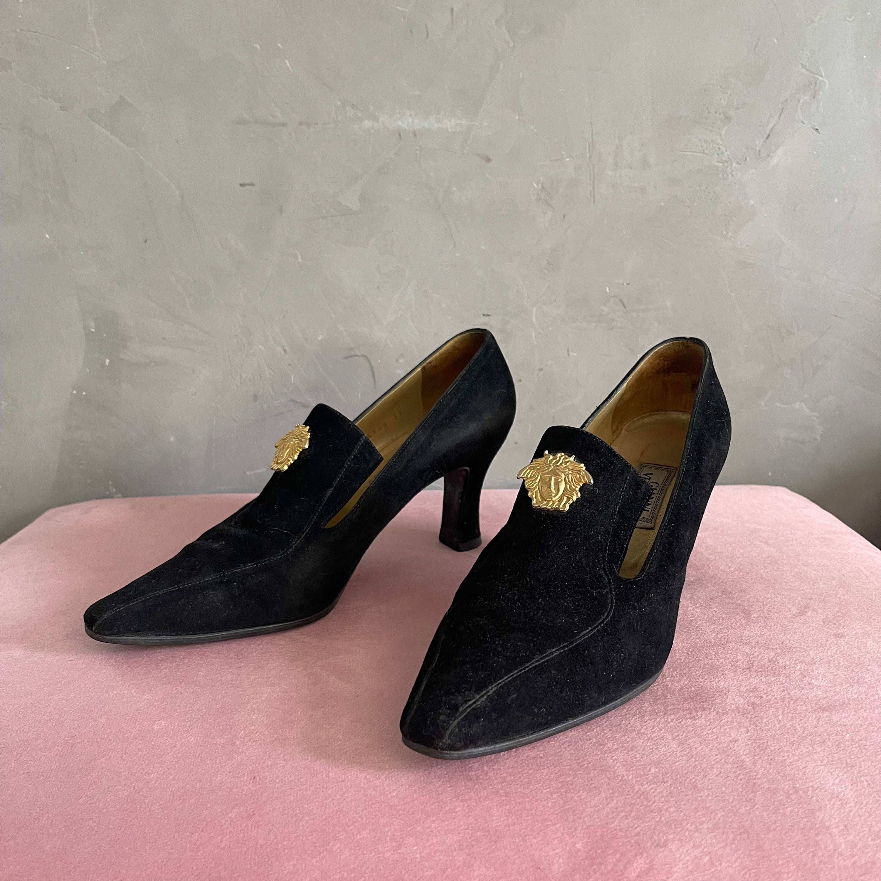 Gianni Versace Medusa Heels