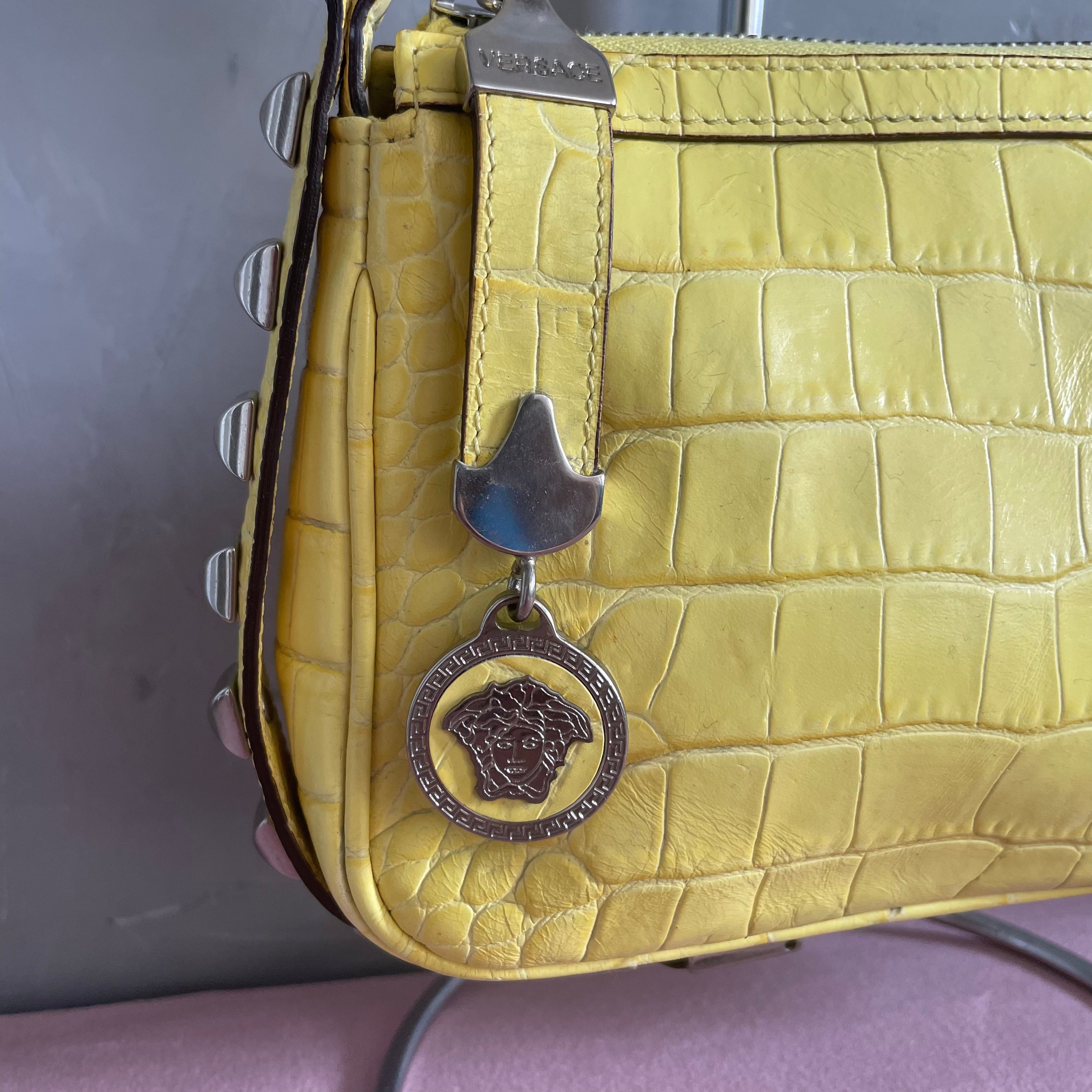 Versace Yellow Medusa Pochette