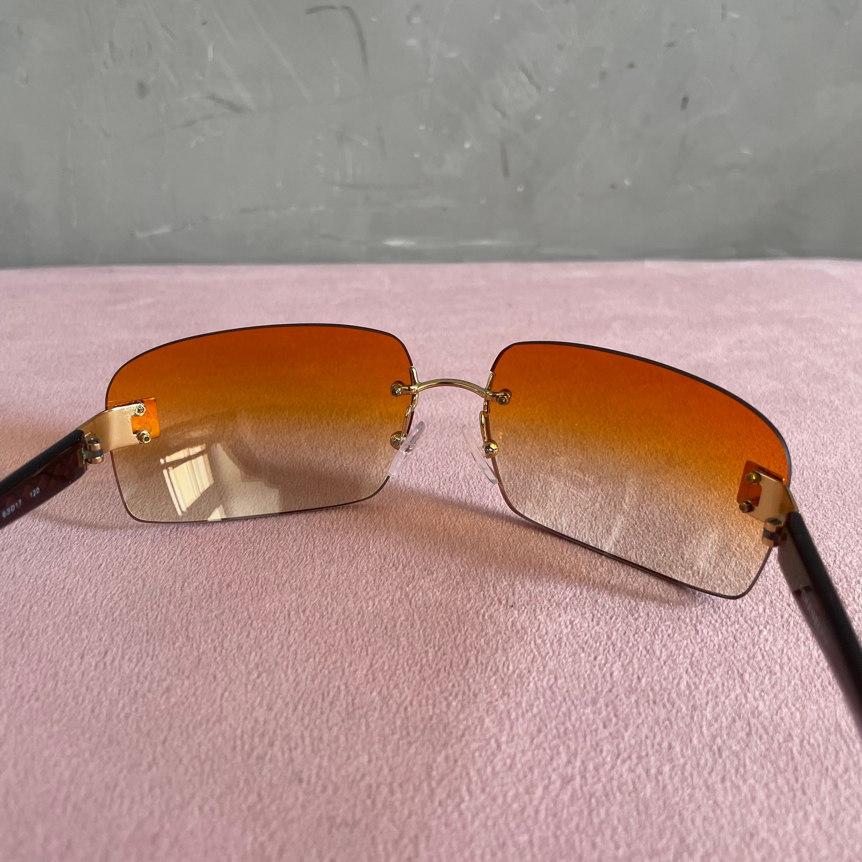 Chanel Orange Y2K 4026 Sunglasses
