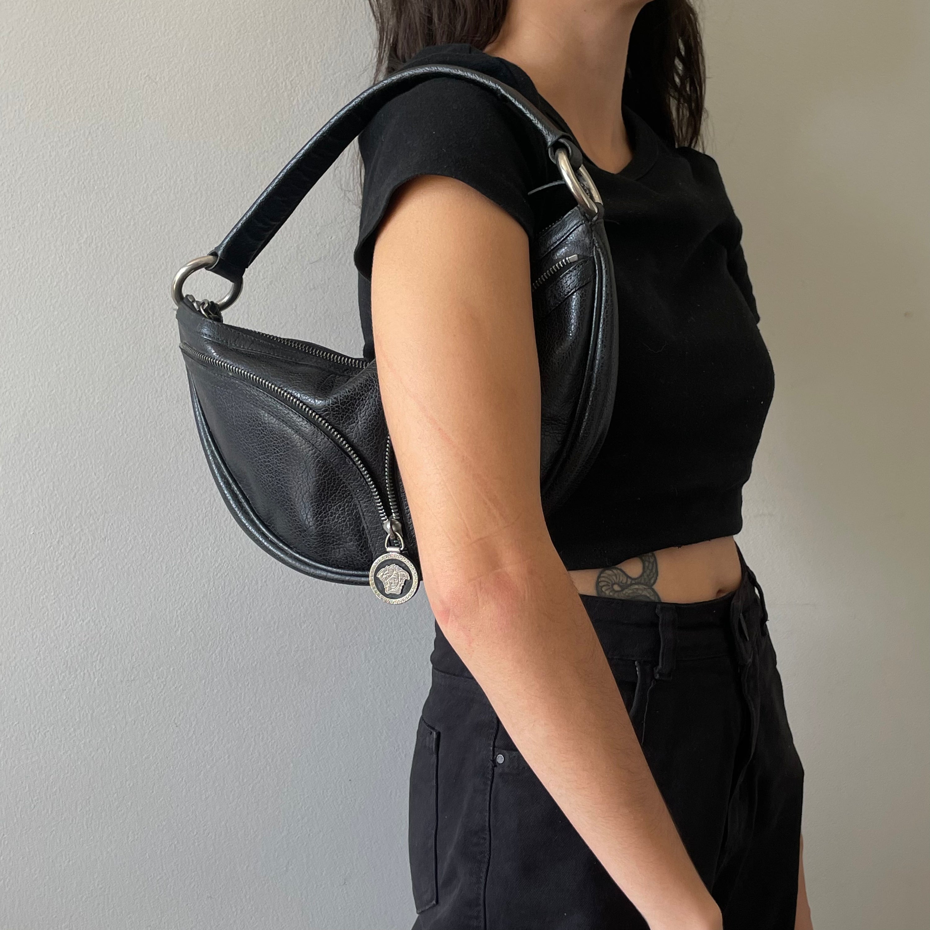 Versace Half Moon Bag