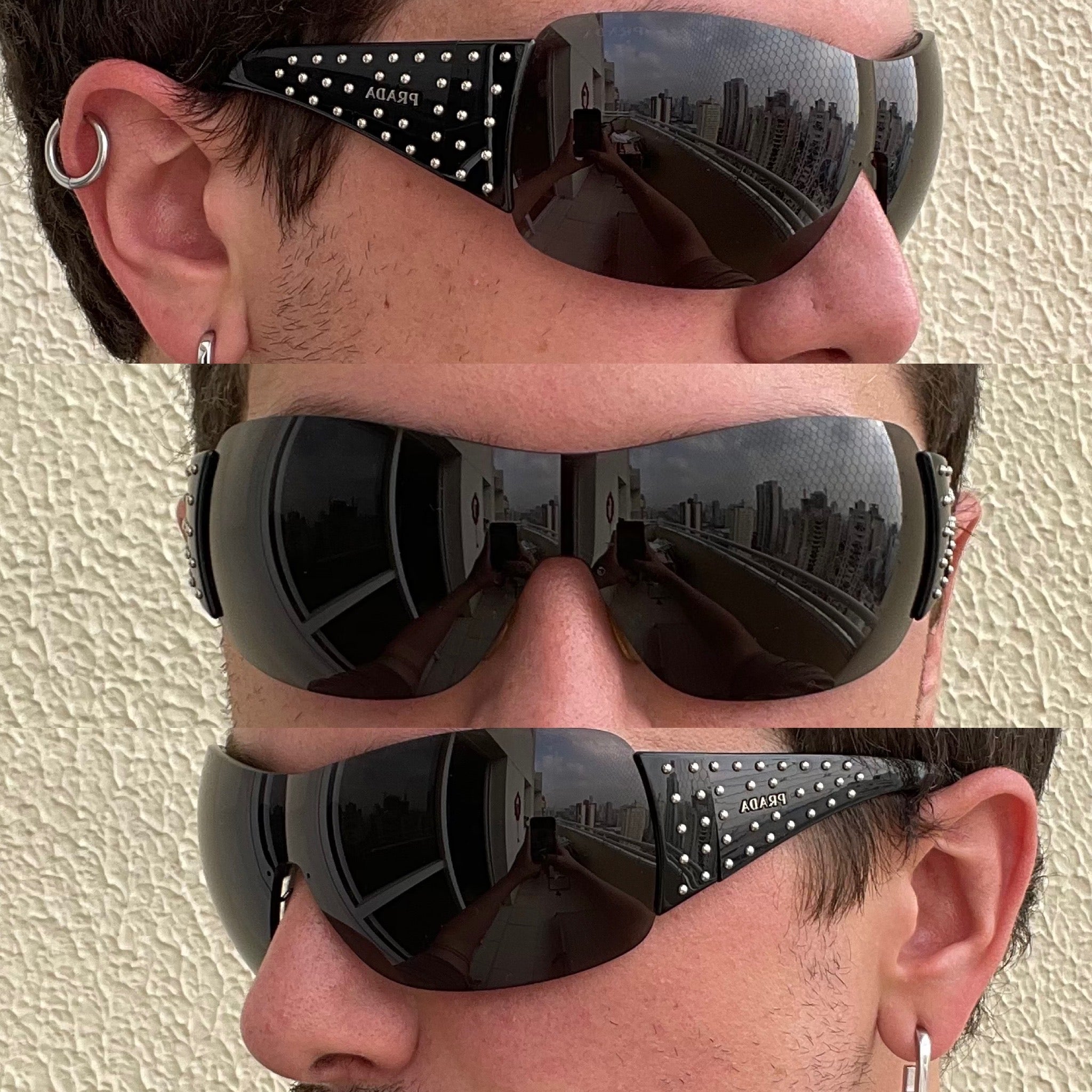 Prada SPR29L Mask Sunglasses