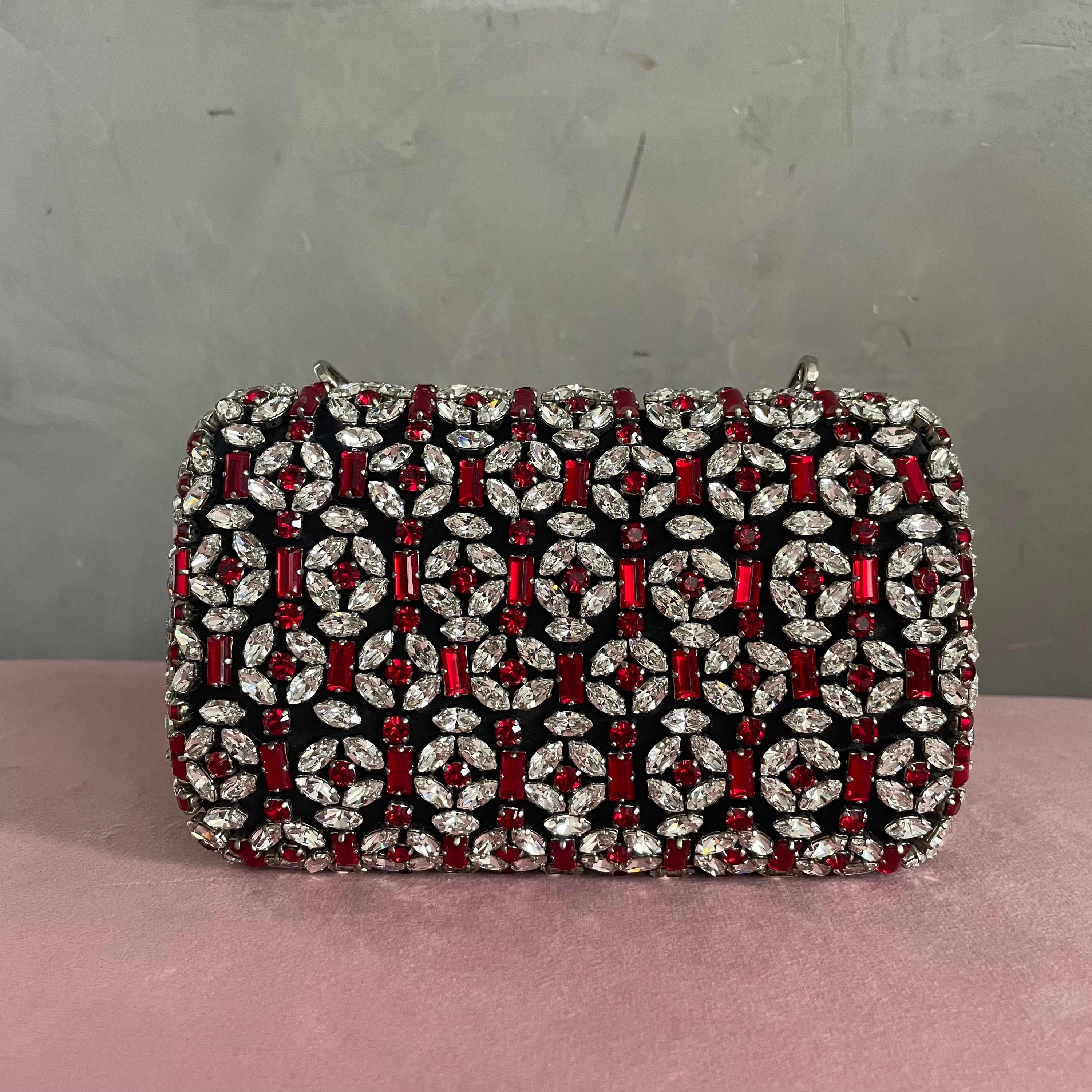 Prada Crystal Clutch