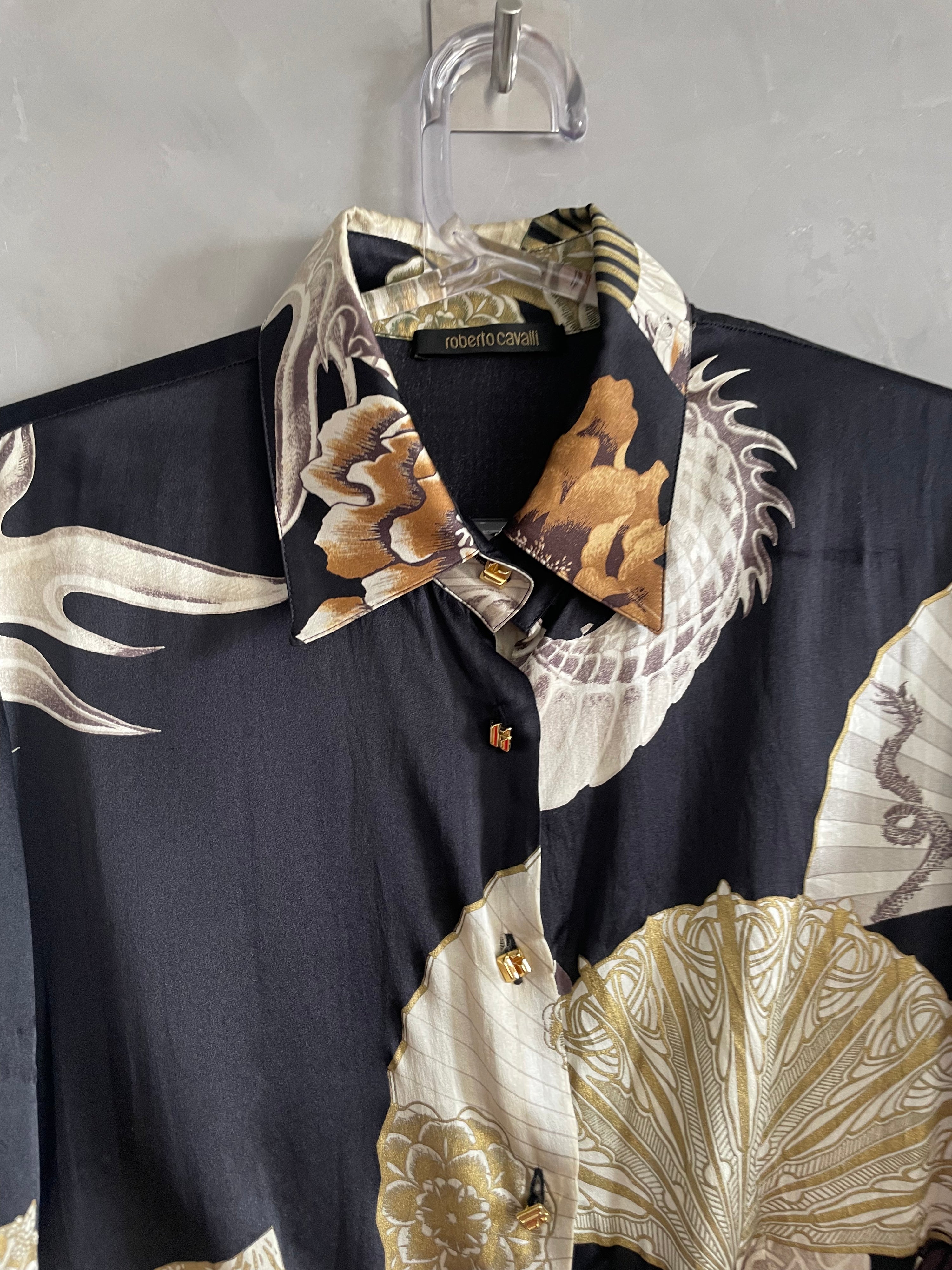 Roberto Cavalli Silk Shirt