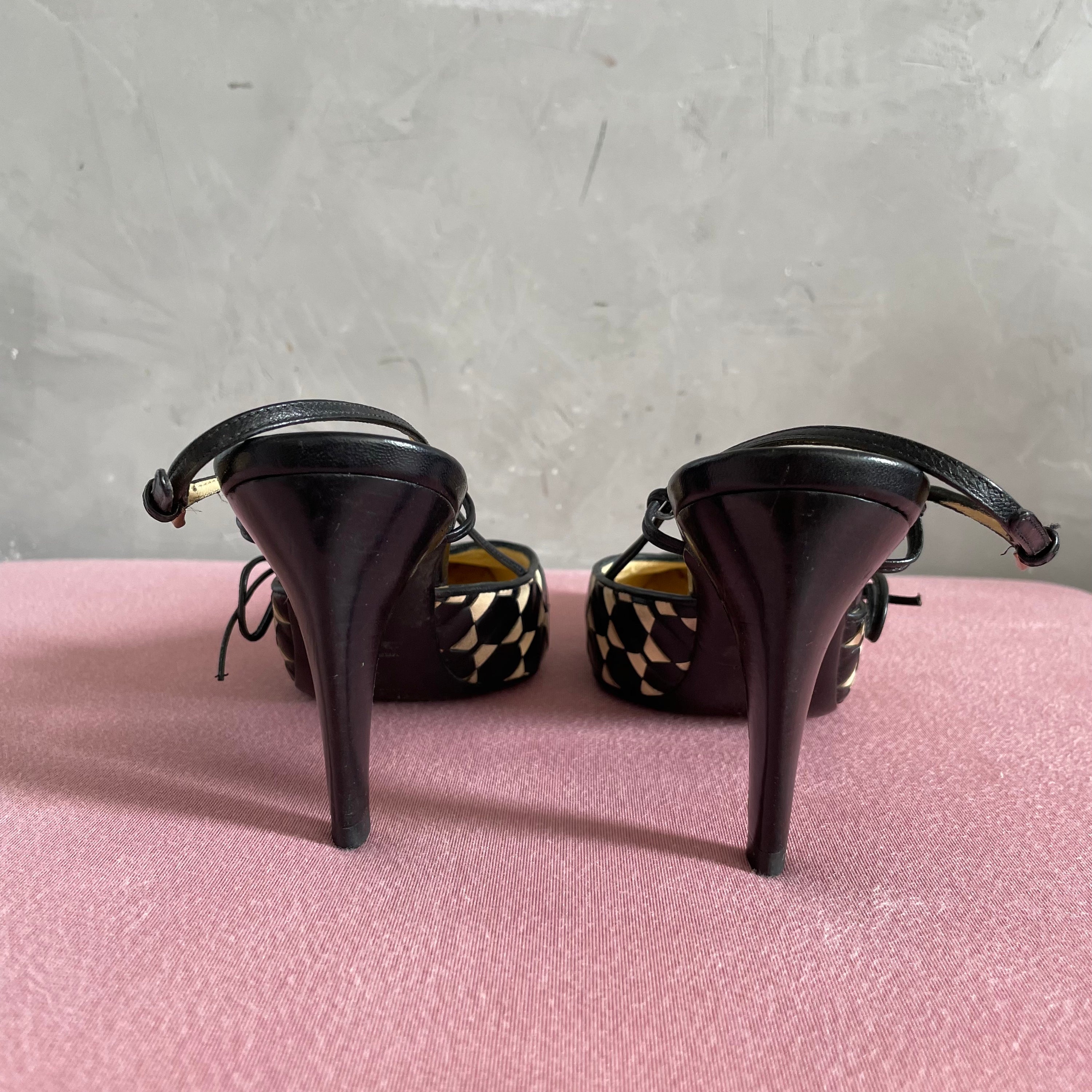 Prada B&W Heels