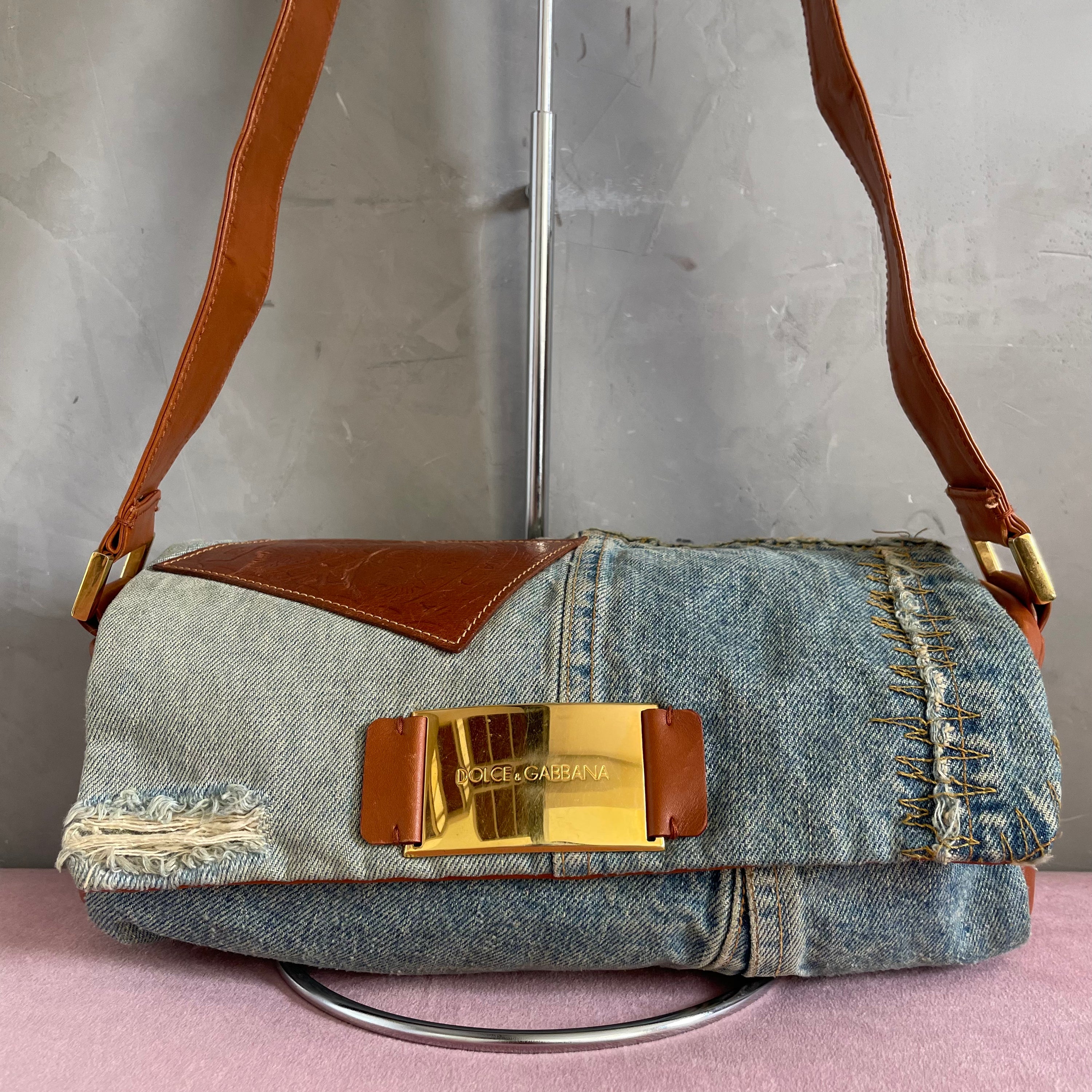 Dolce & Gabbana Denim Shoulder Bag