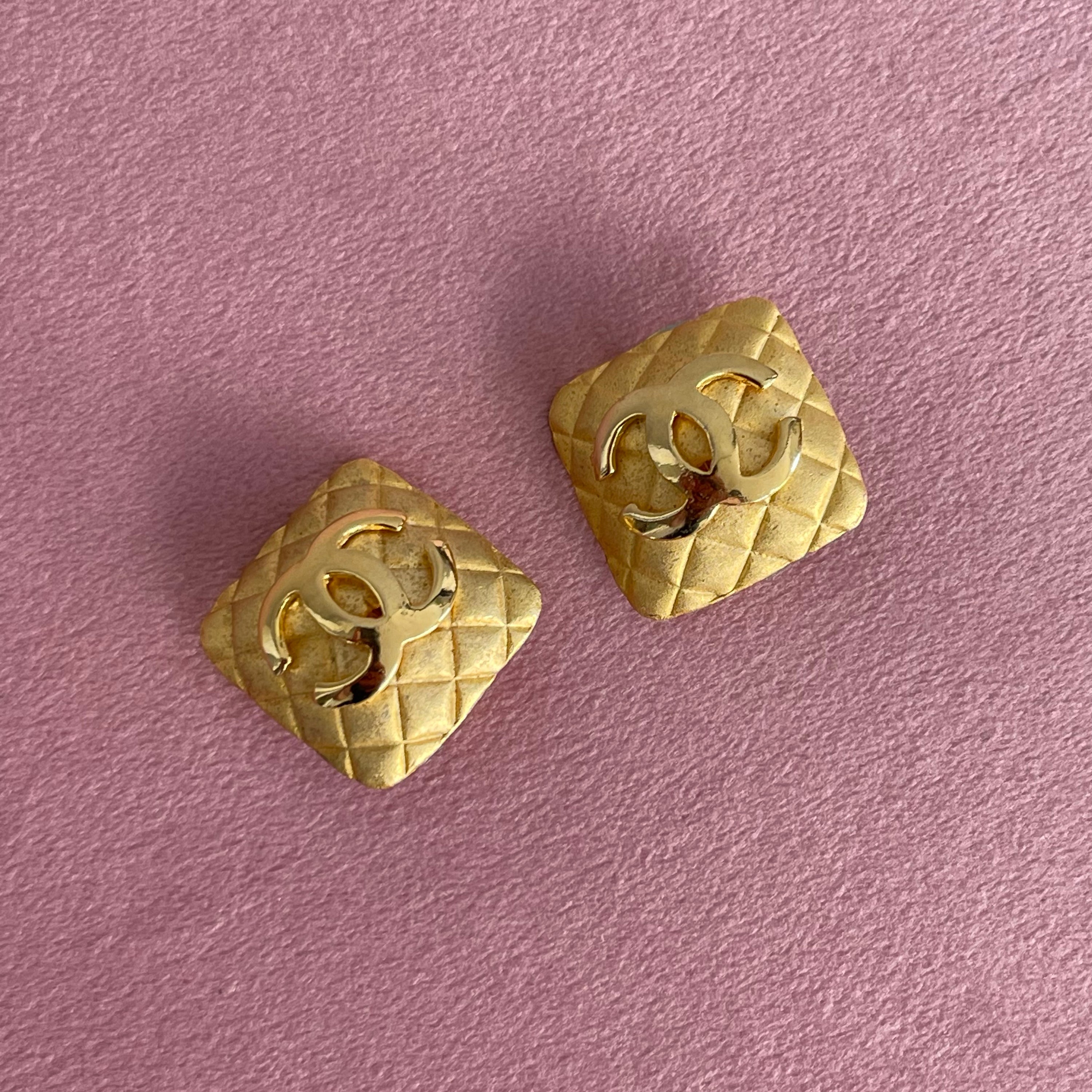 Chanel Clip On Earrings