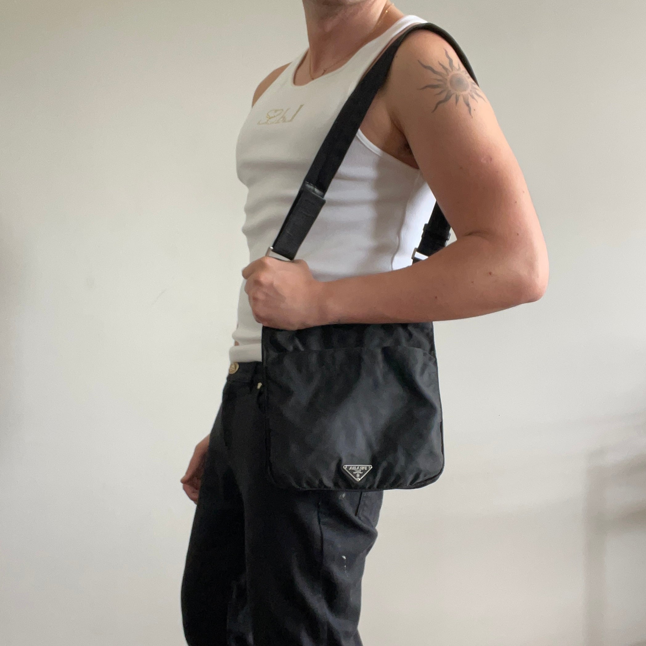 Prada Nylon Shoulder Bag
