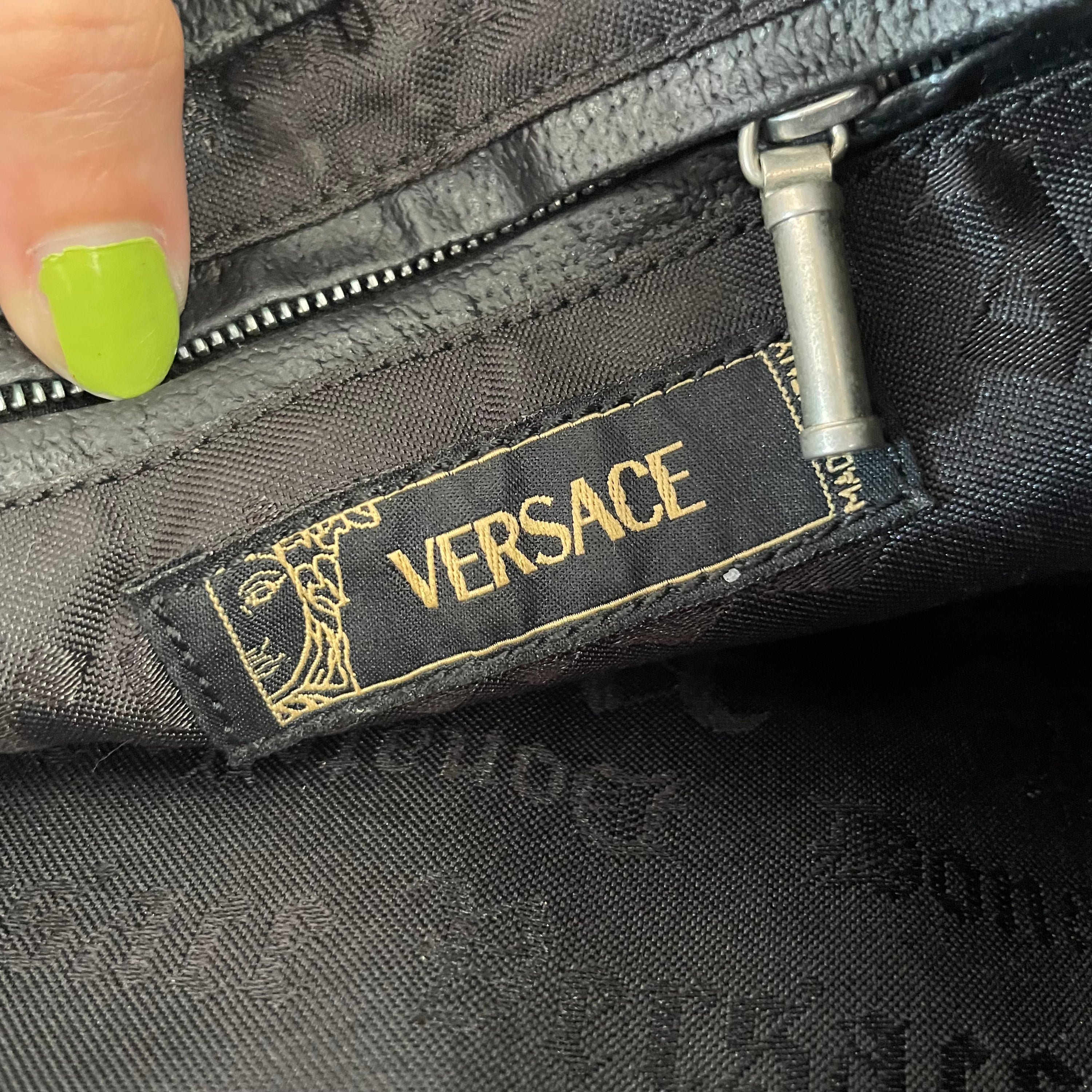 Versace Half Moon Bag