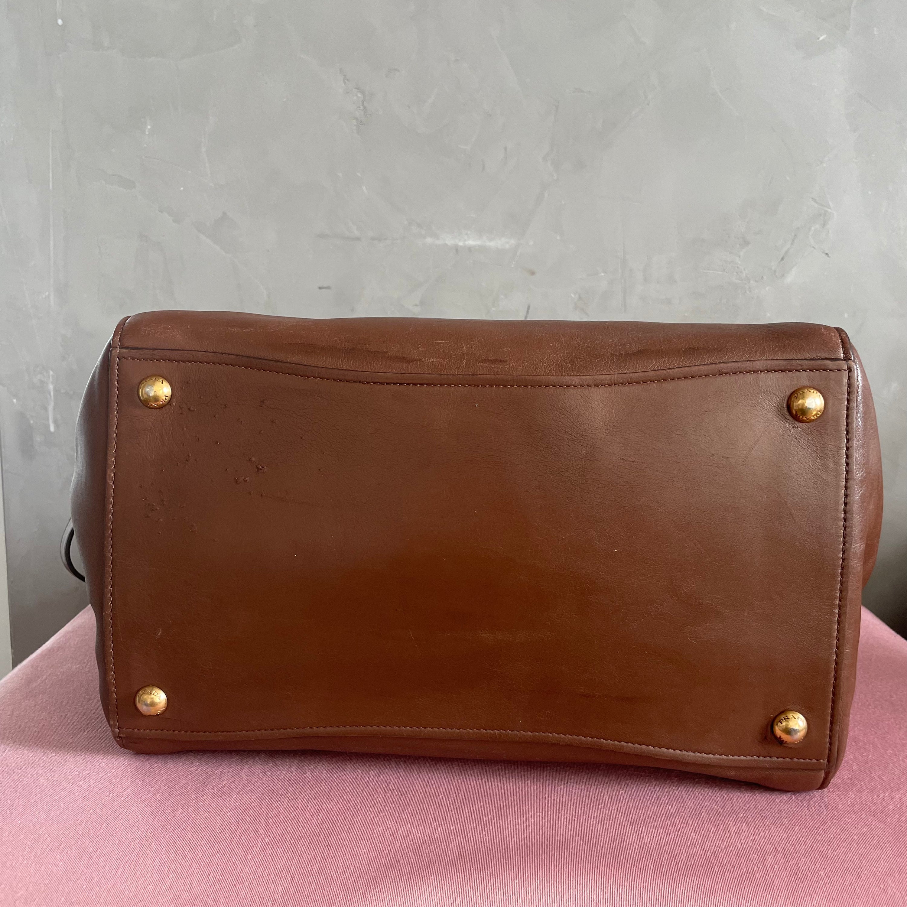 Prada Brown Tote Bag