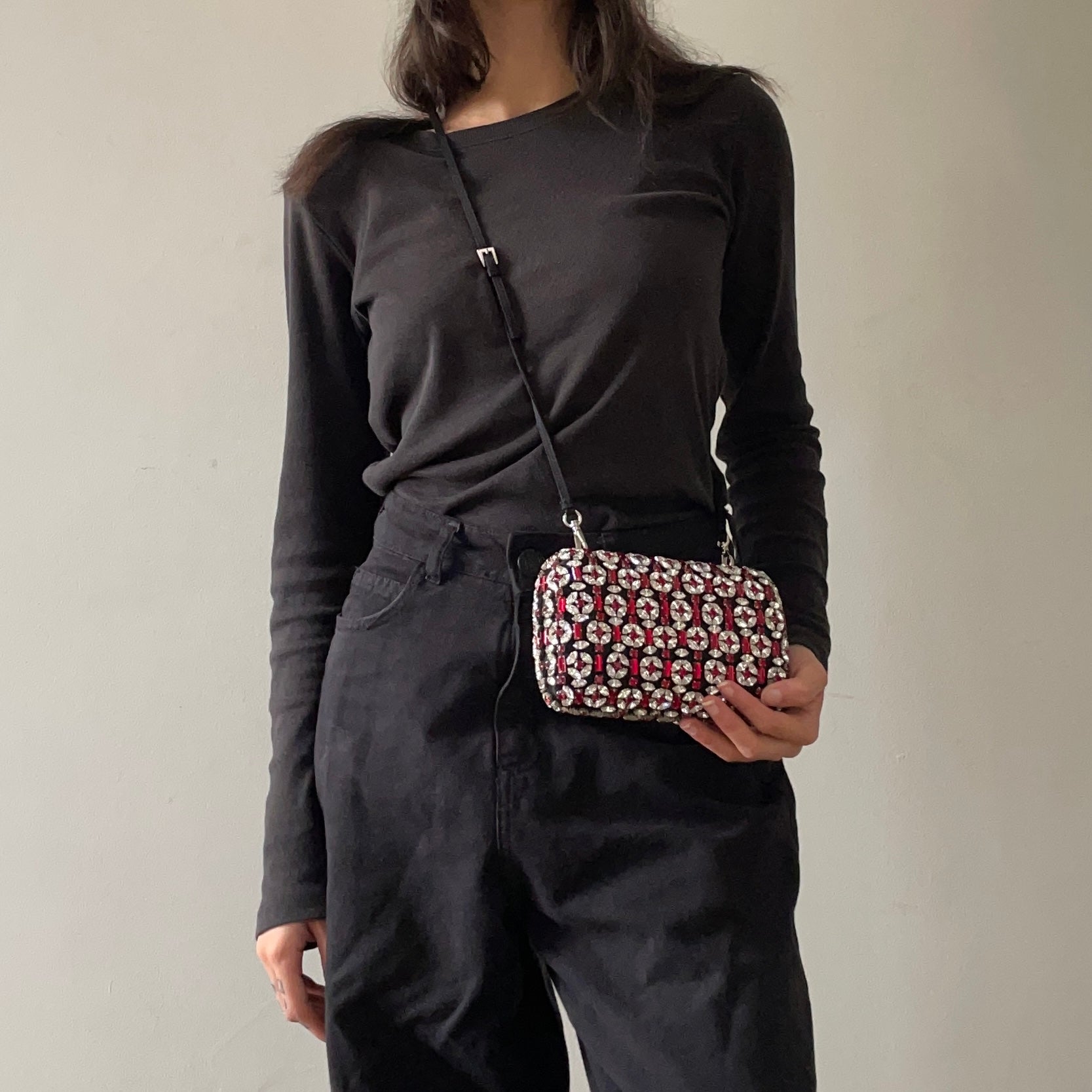 Prada Crystal Clutch