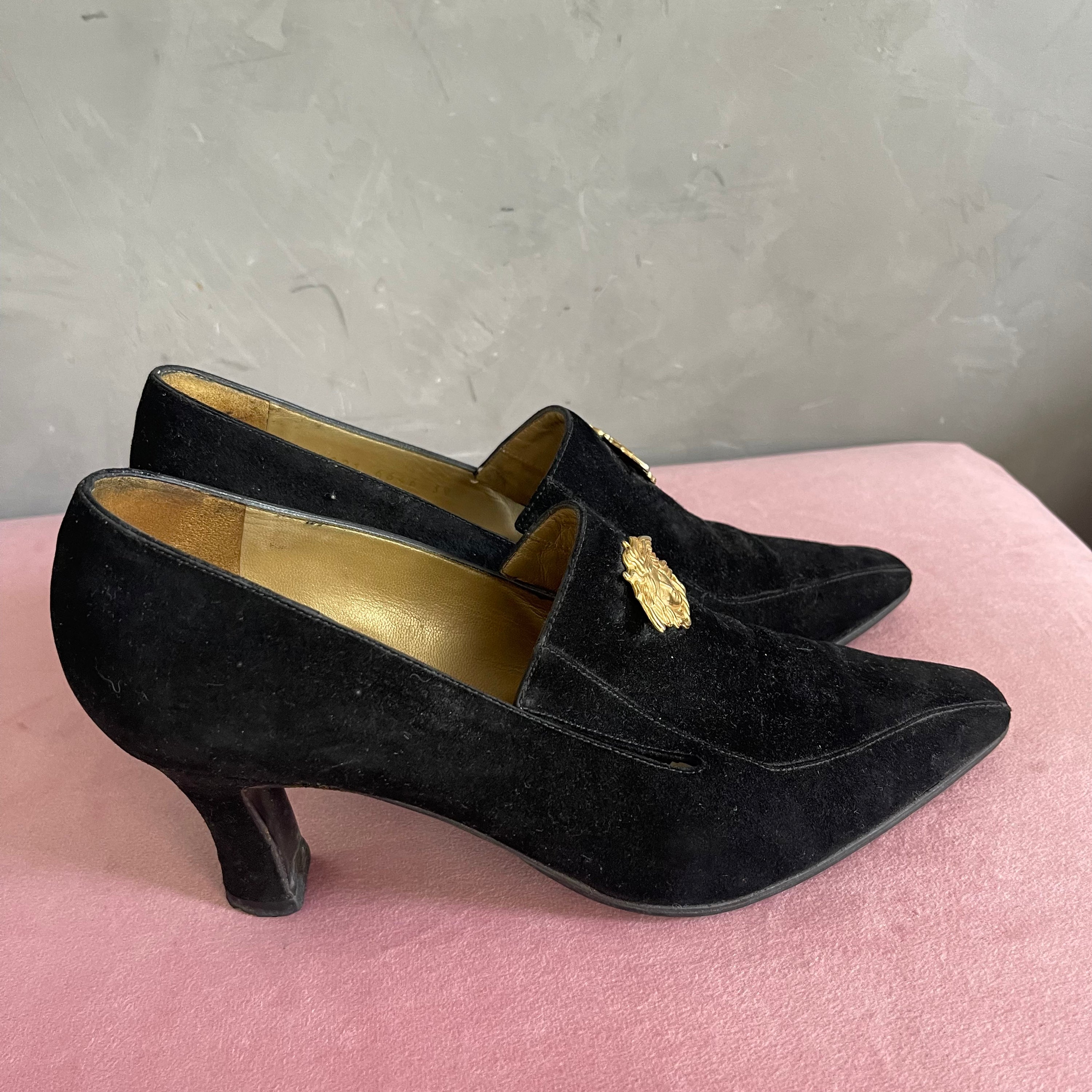 Gianni Versace Medusa Heels