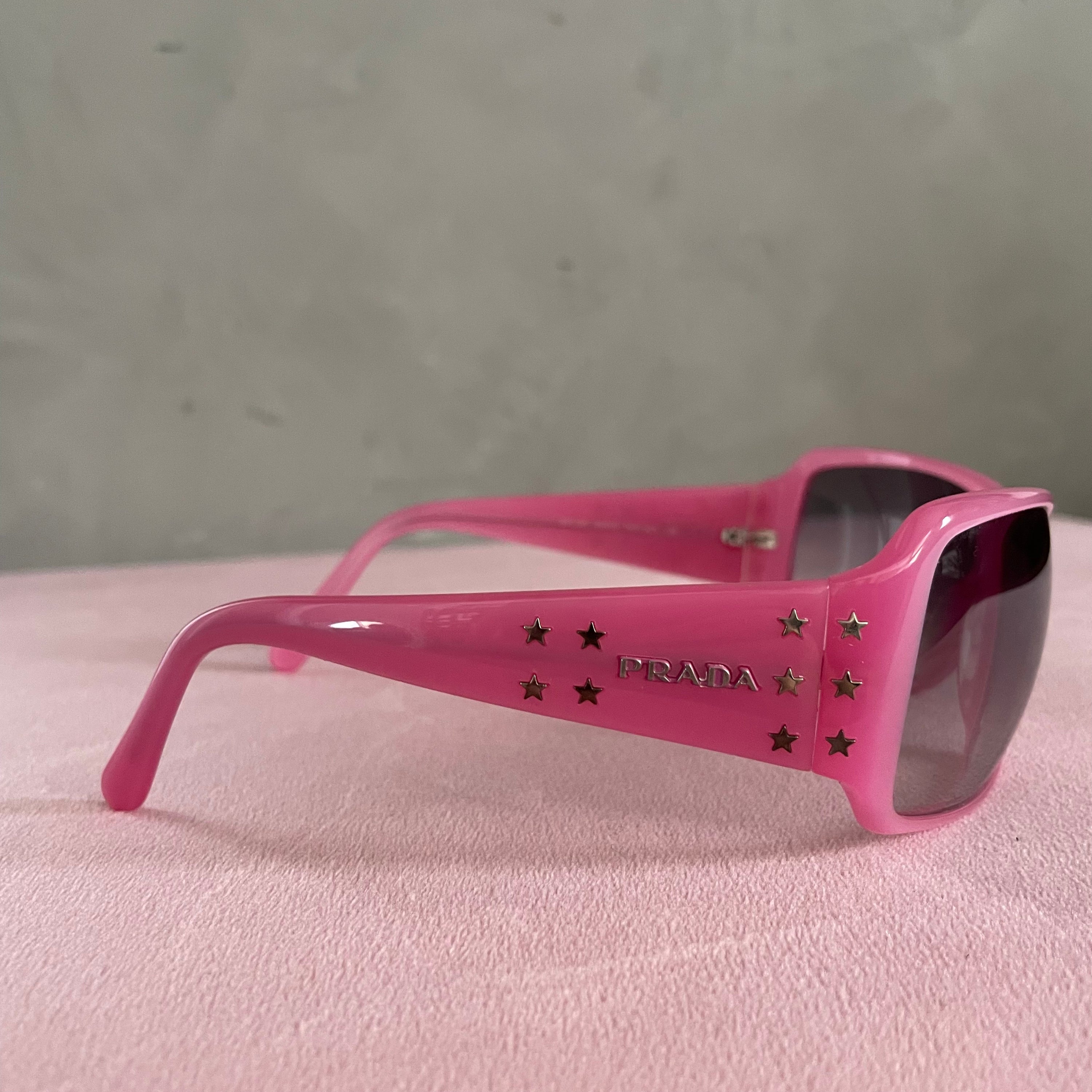Prada Pink Stars SPR19G Sunglasses