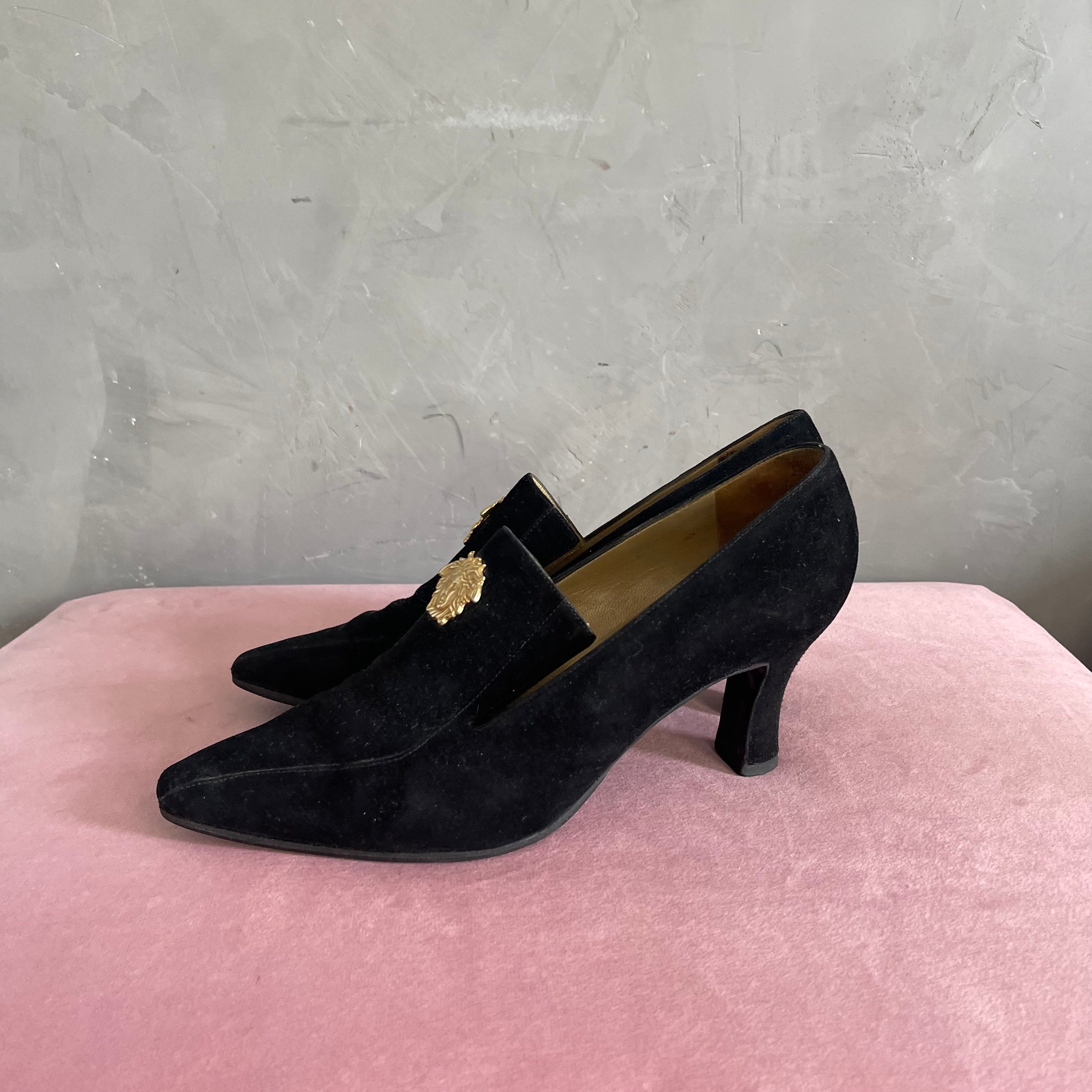Gianni Versace Medusa Heels