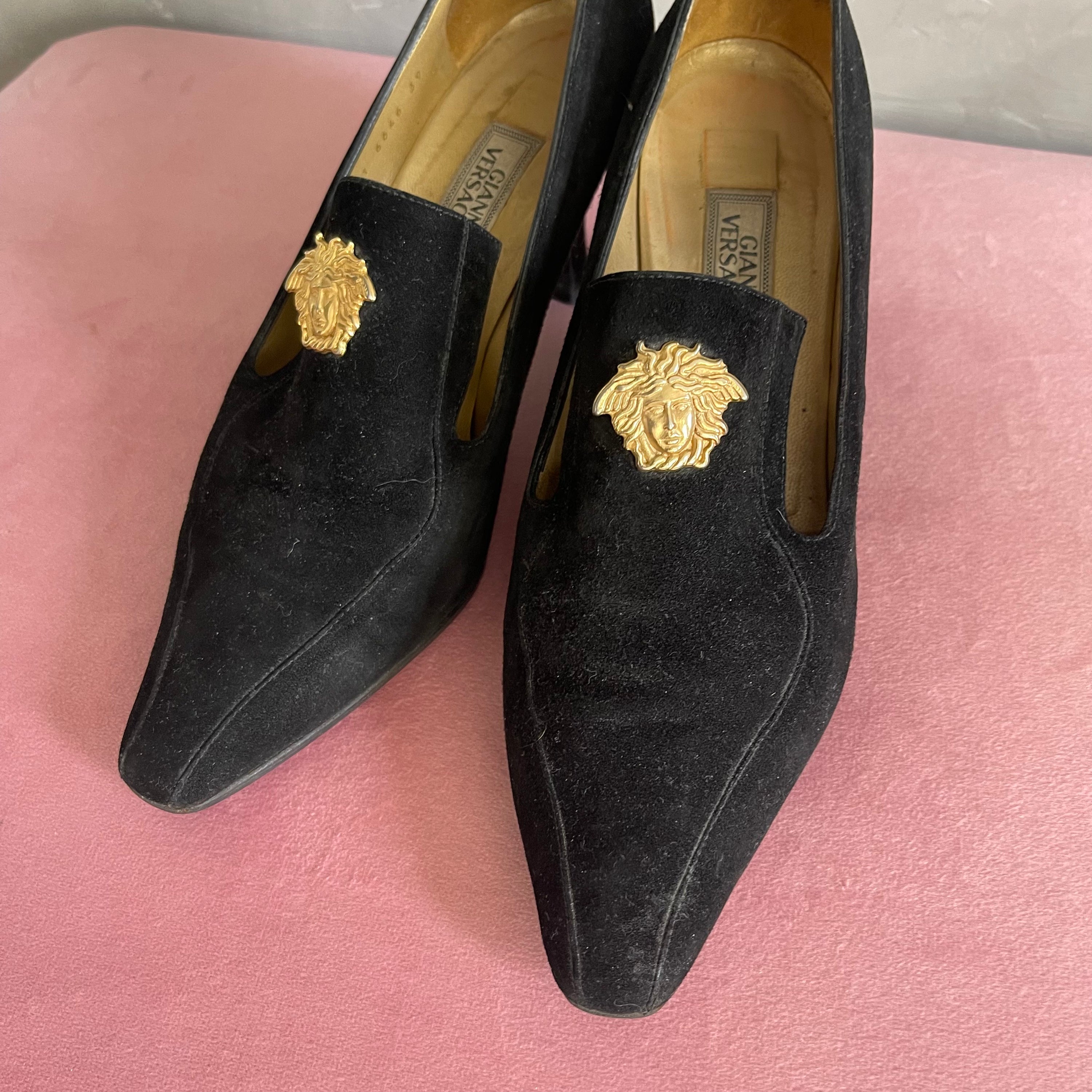 Gianni Versace Medusa Heels