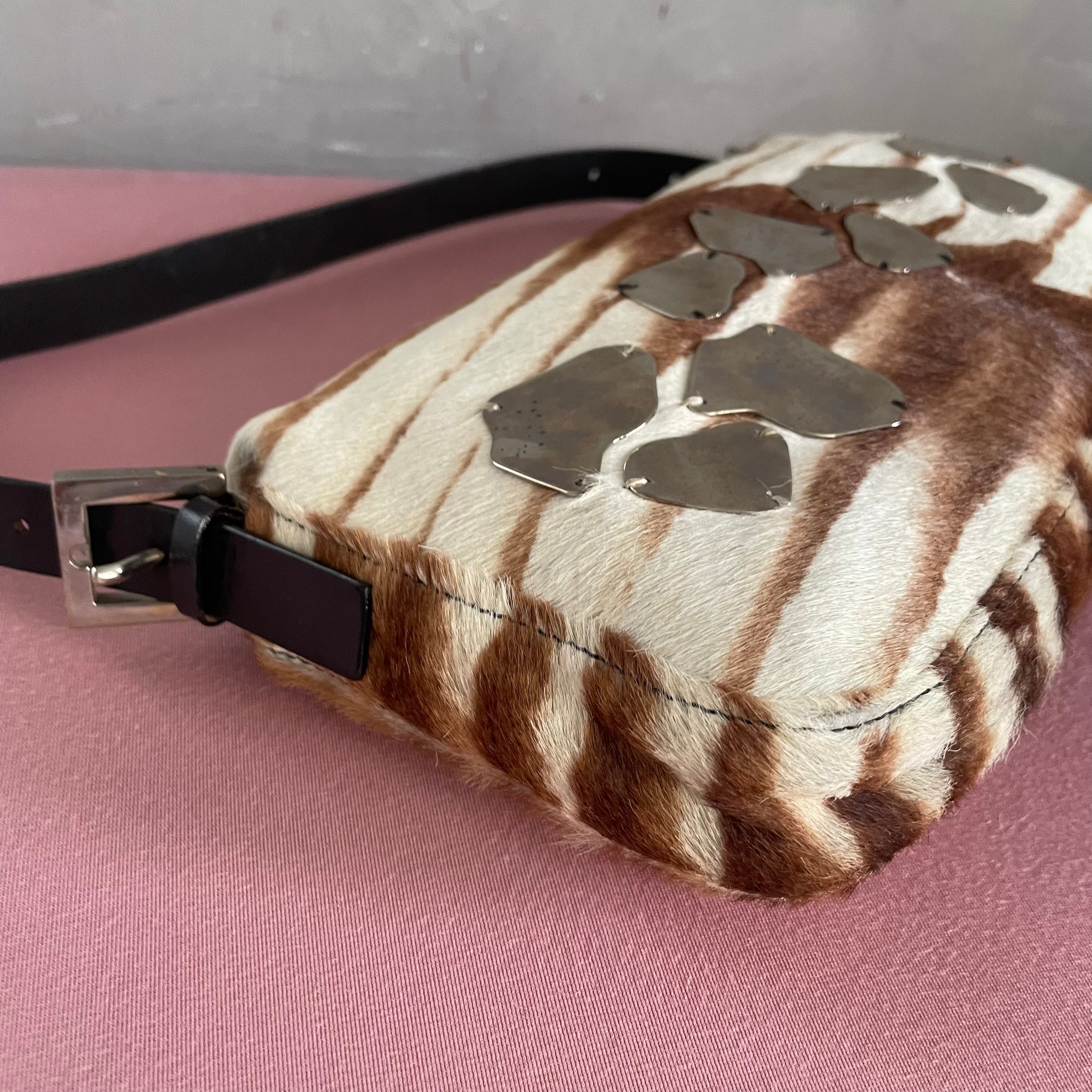 Fendi Limited Baguette: Pony Hair + Mirrors